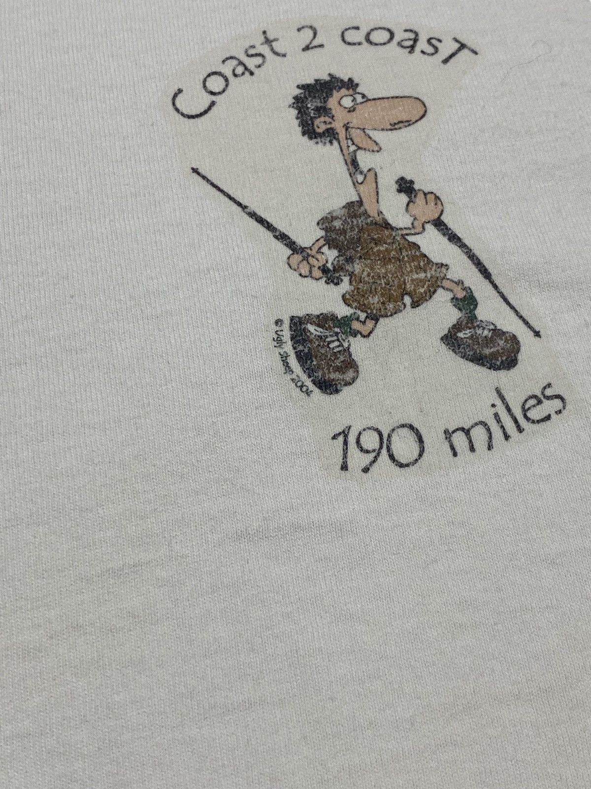 Other 2004 Vintage COAST 2 COAST Ugly Sheep 17 Miles Tee Hiker Size US M / EU 48-50 / 2 - 4 Thumbnail