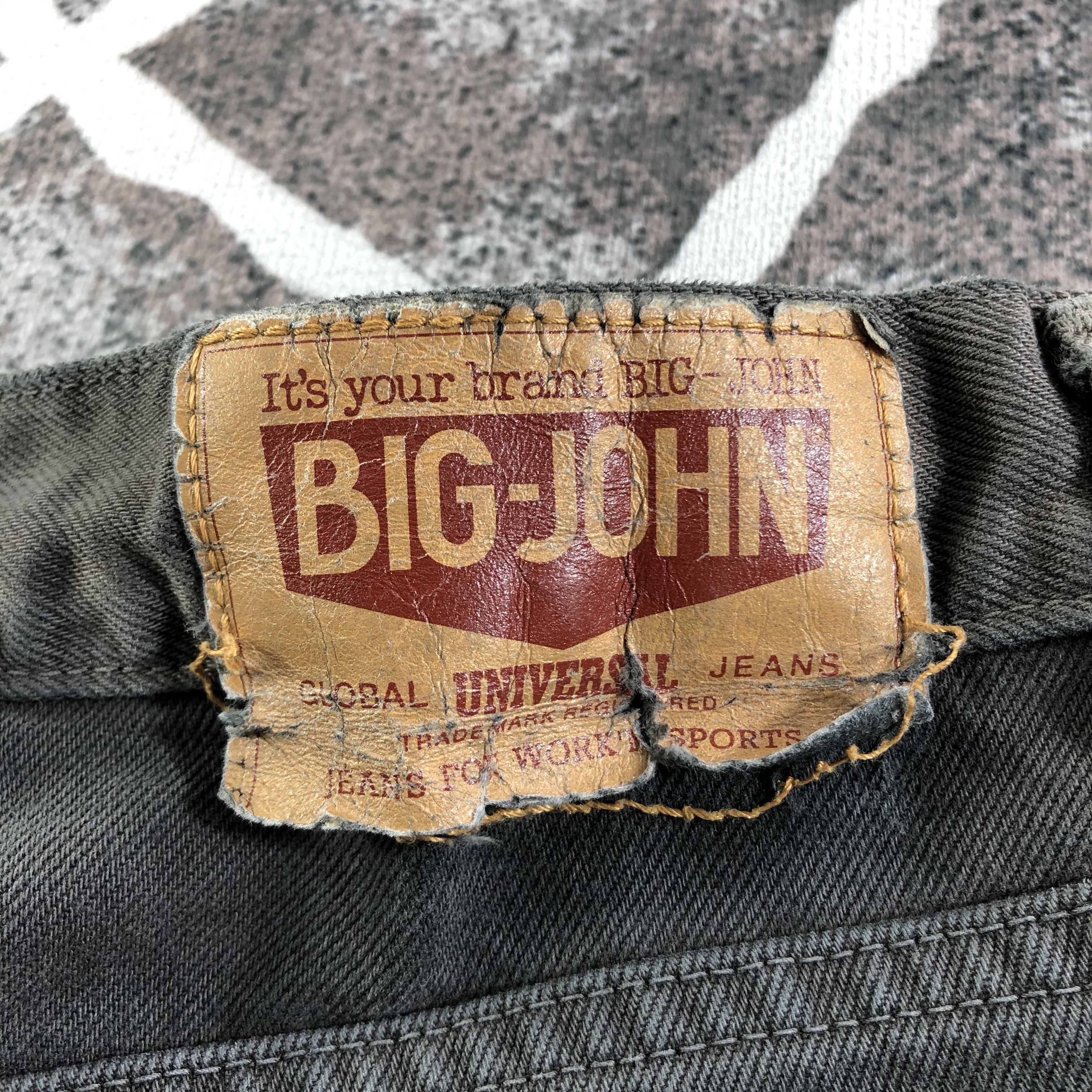 Big John Vintage Big John Jeans Faded Black Denim KJ2343 Size US 26 / EU 42 - 5 Thumbnail