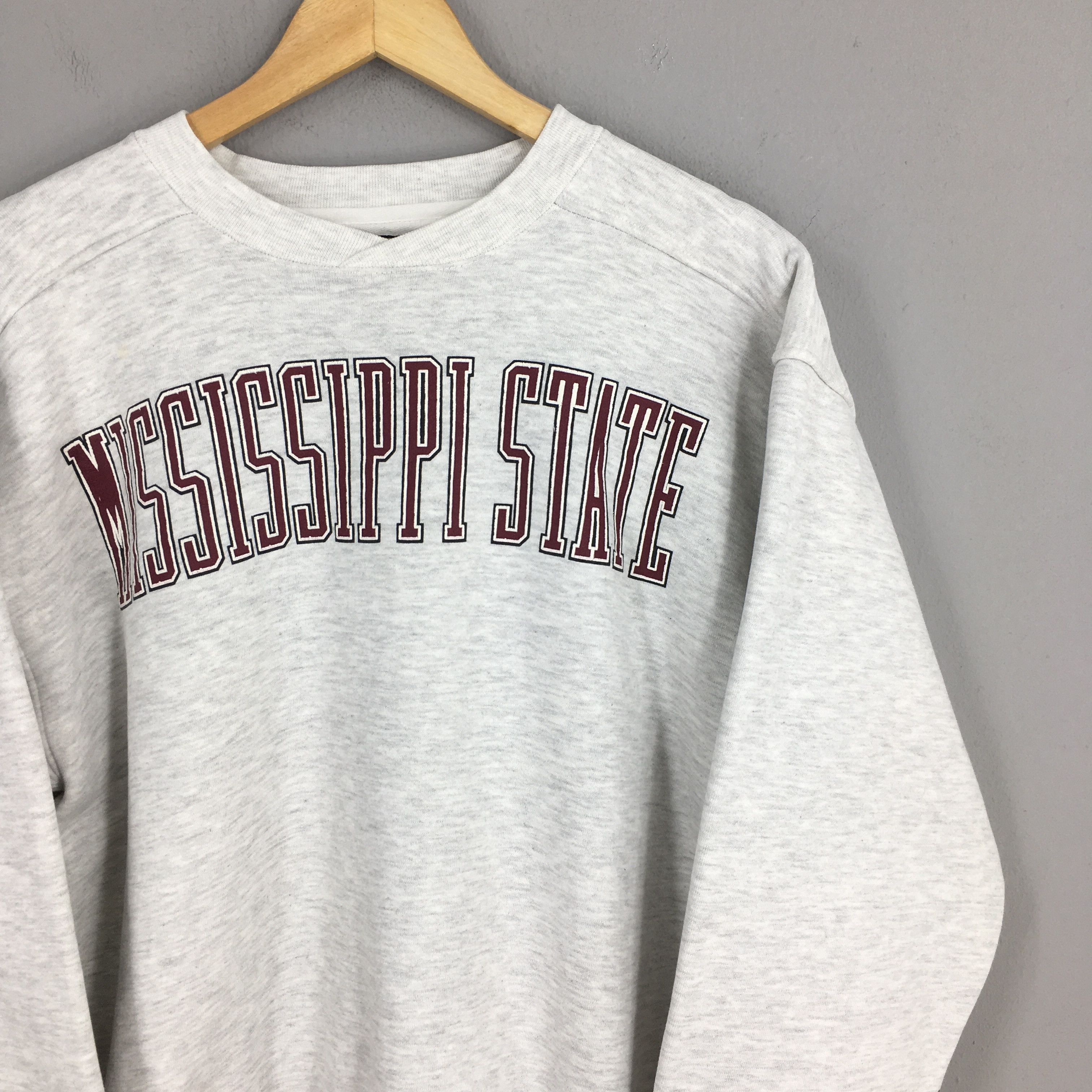 NCAA × Vintage Vintage Mississippi State Bulldogs NCAA Sweatshirt Medium Size US M / EU 48-50 / 2 - 2 Thumbnail
