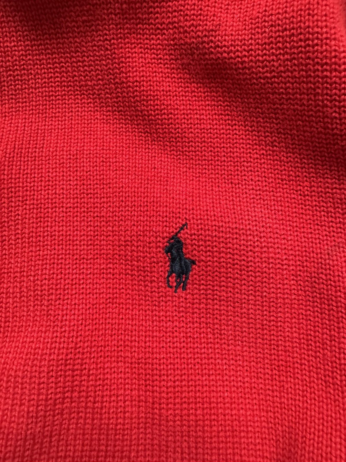 Polo Ralph Lauren Polo Ralph Lauren vintage full zip knited pullover sweater Size US L / EU 52-54 / 3 - 11 Thumbnail