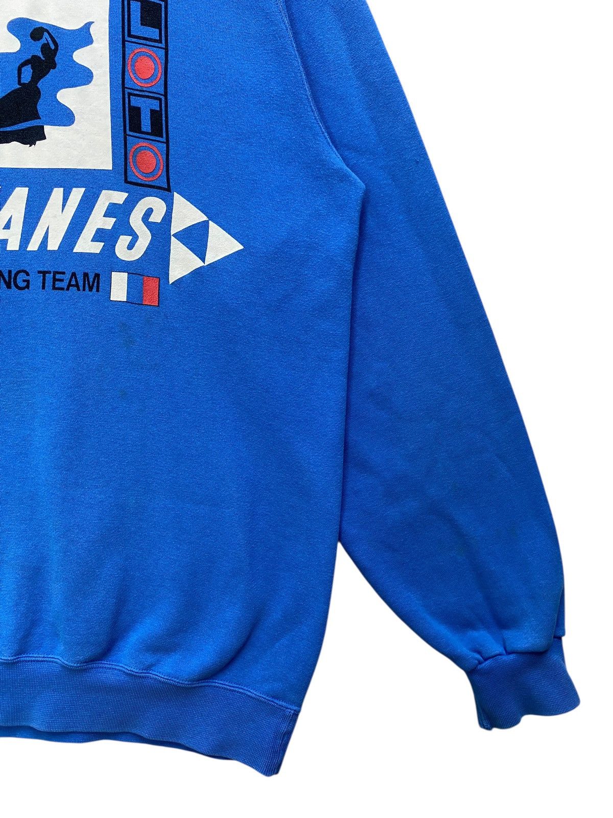 Vintage Vintage Gitanes Racing Team Sweatshirt Big Logo Size M Size US M / EU 48-50 / 2 - 3 Thumbnail