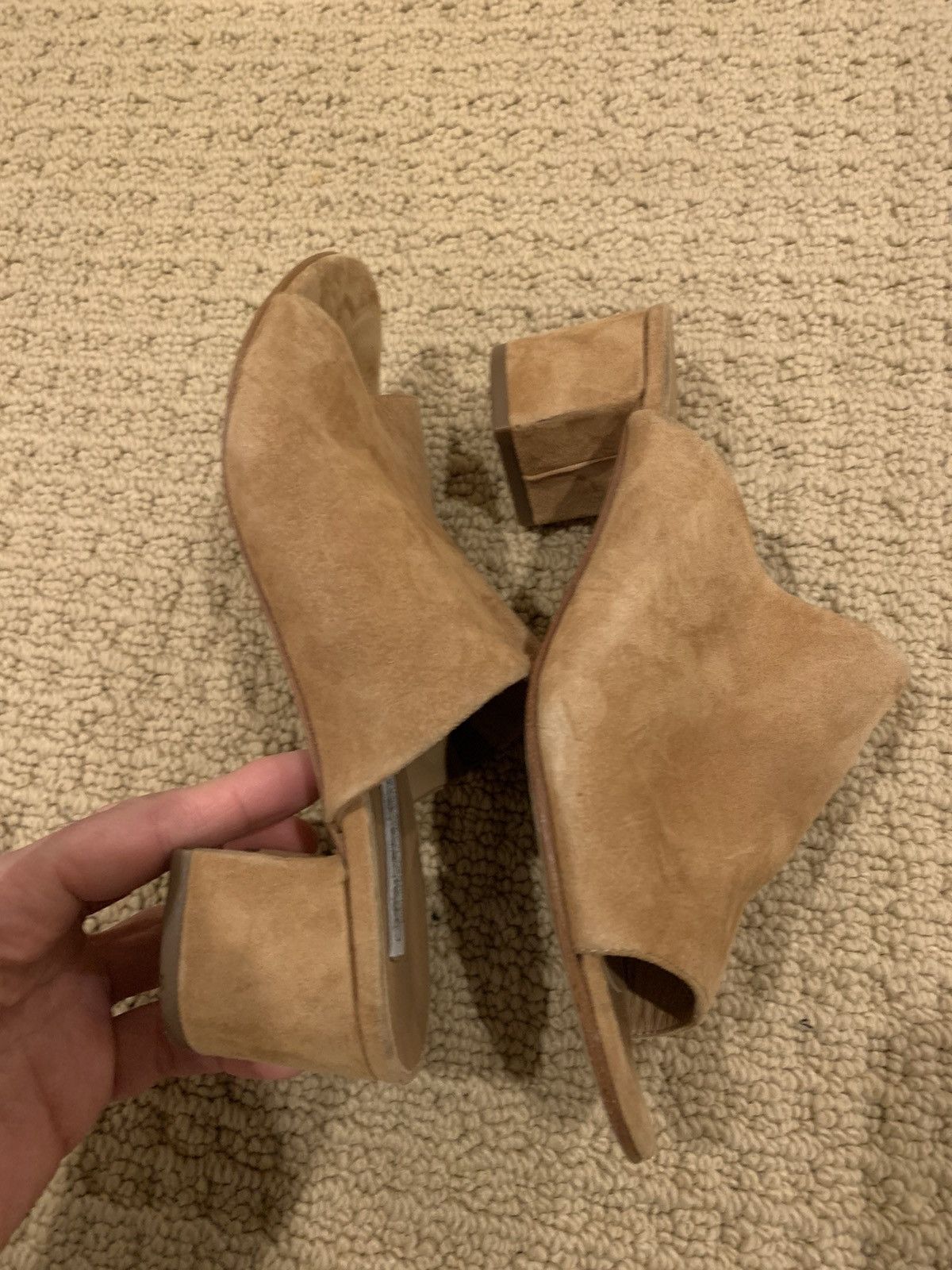 Saks Fifth Avenue Made in Italy Leather Platform Sandals Size 6 Size US 6 / IT 36 - 3 Thumbnail
