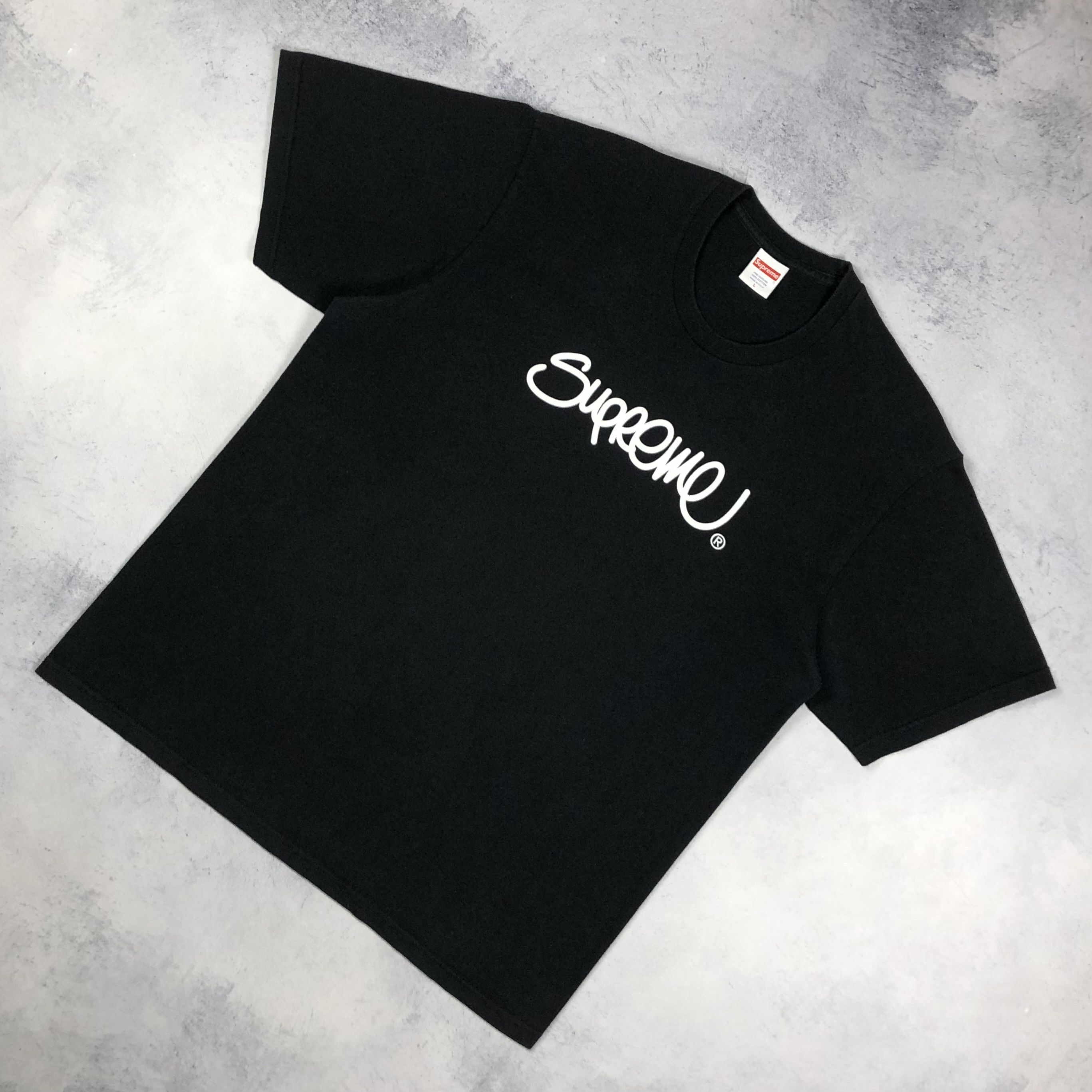 Supreme Y2K Vintage Supreme Graffiti Script Arch logo Tee dope Size US L / EU 52-54 / 3 - 3 Thumbnail