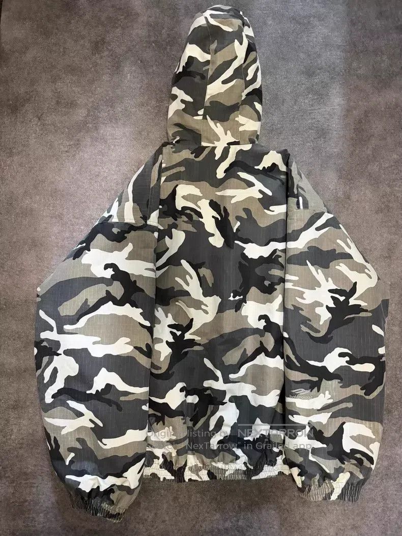 Balenciaga Balenciaga Camouflage Ski Jacket Size US S / EU 44-46 / 1 - 2 Thumbnail