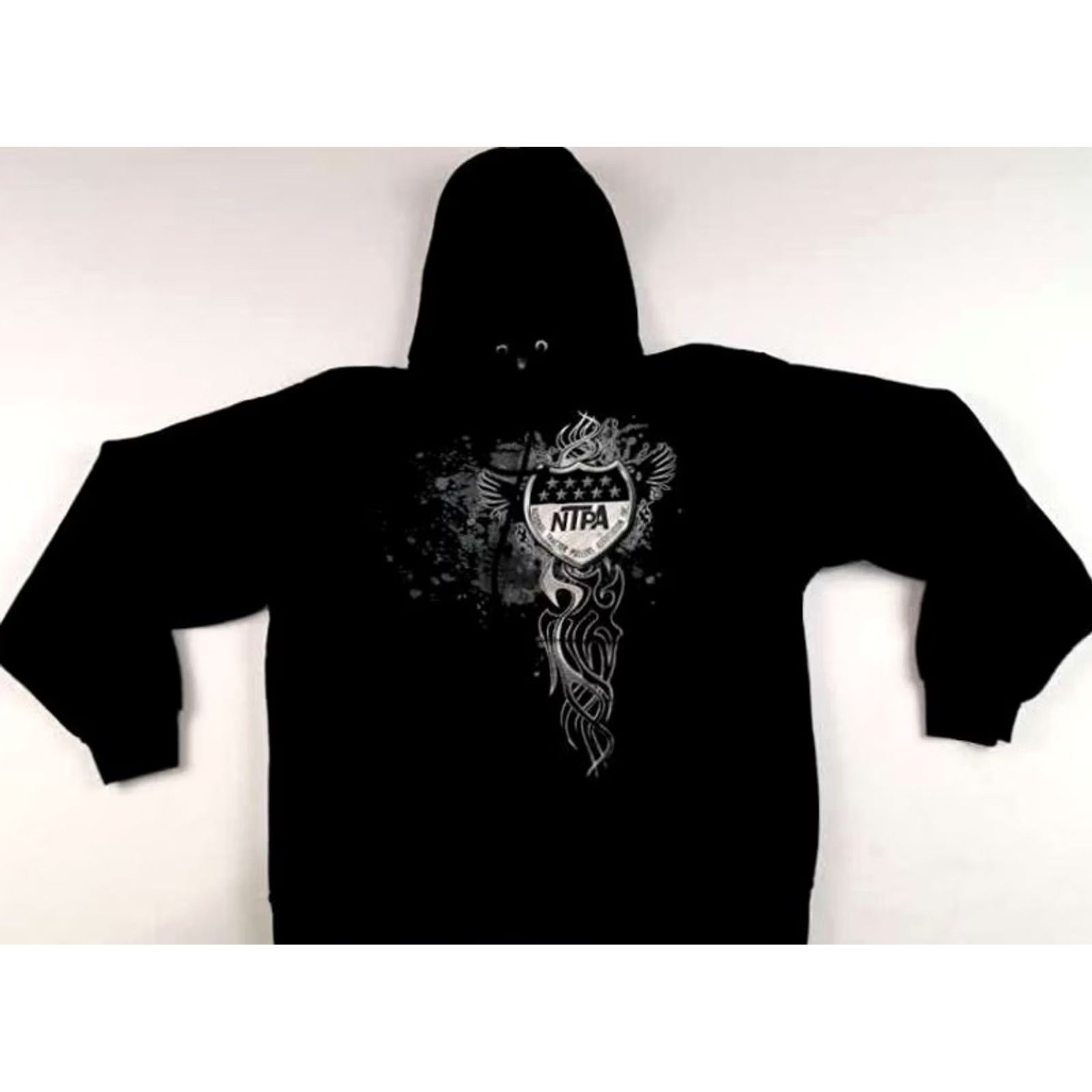 Jerzees Jerzees NTPA National Tractor Pullers Hooded Sweatshirt Medium Black Pullover Size US M / EU 48-50 / 2 - 2 Thumbnail