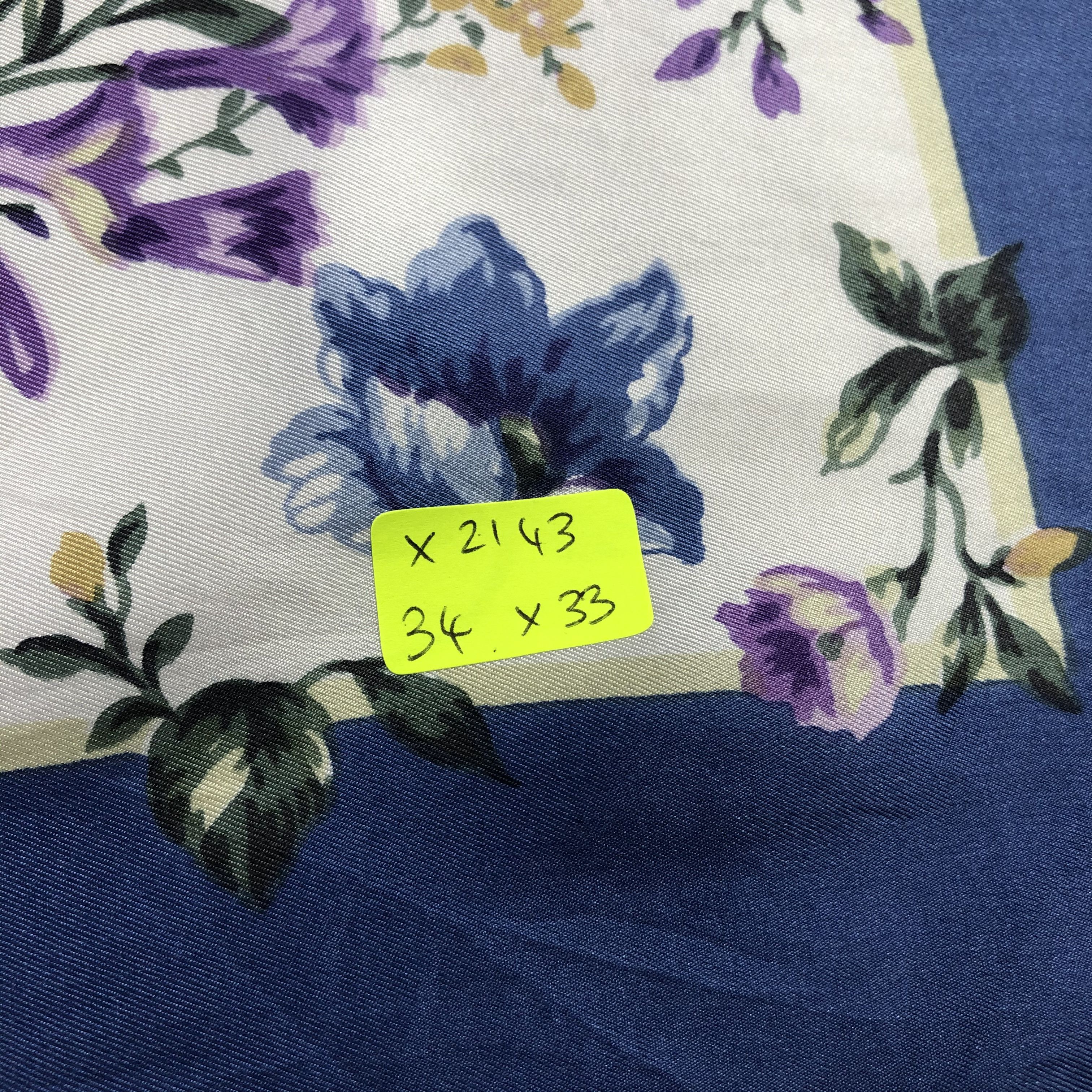 Vintage Vintage Silk Scarf Size ONE SIZE - 7 Thumbnail