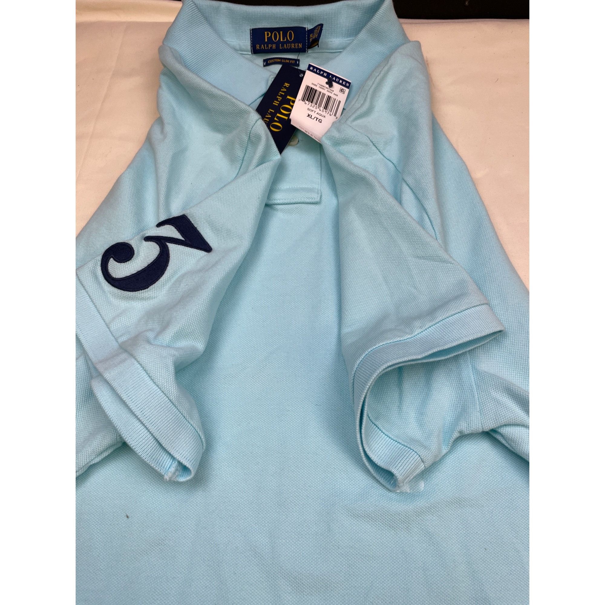 Polo Ralph Lauren Polo Ralph Lauren Men's Light Blue Golf Short Sleeve Shirt S Size US XL / EU 56 / 4 - 8 Thumbnail