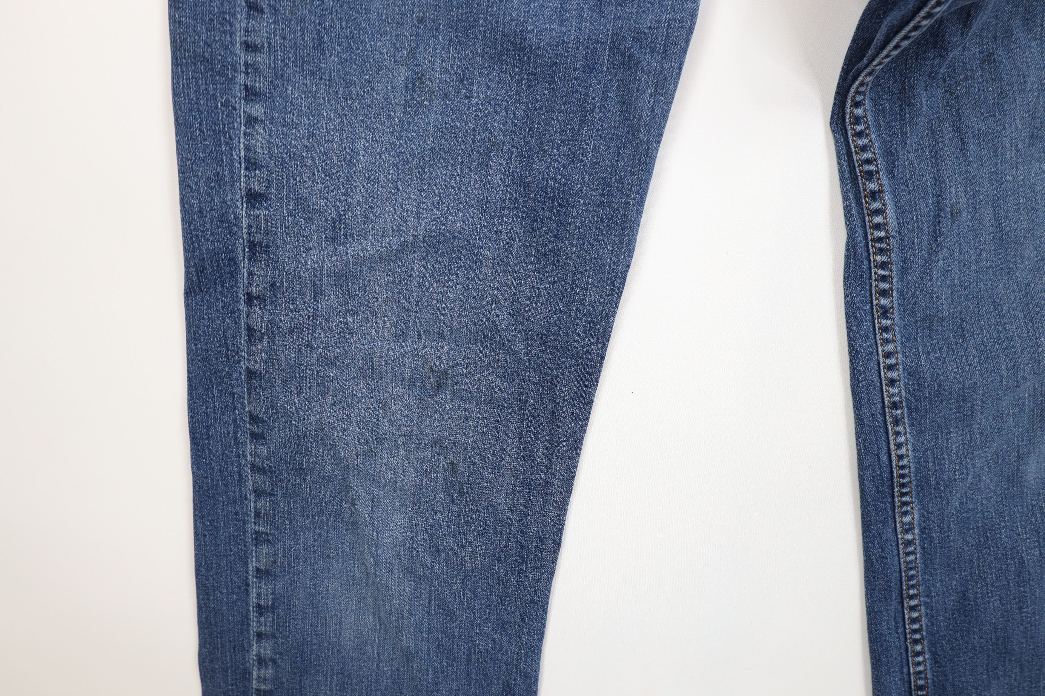 Levi's Vintage Y2K Levis 514 Straight Leg Denim Jeans Blue Cotton Size US 32 / EU 48 - 5 Thumbnail