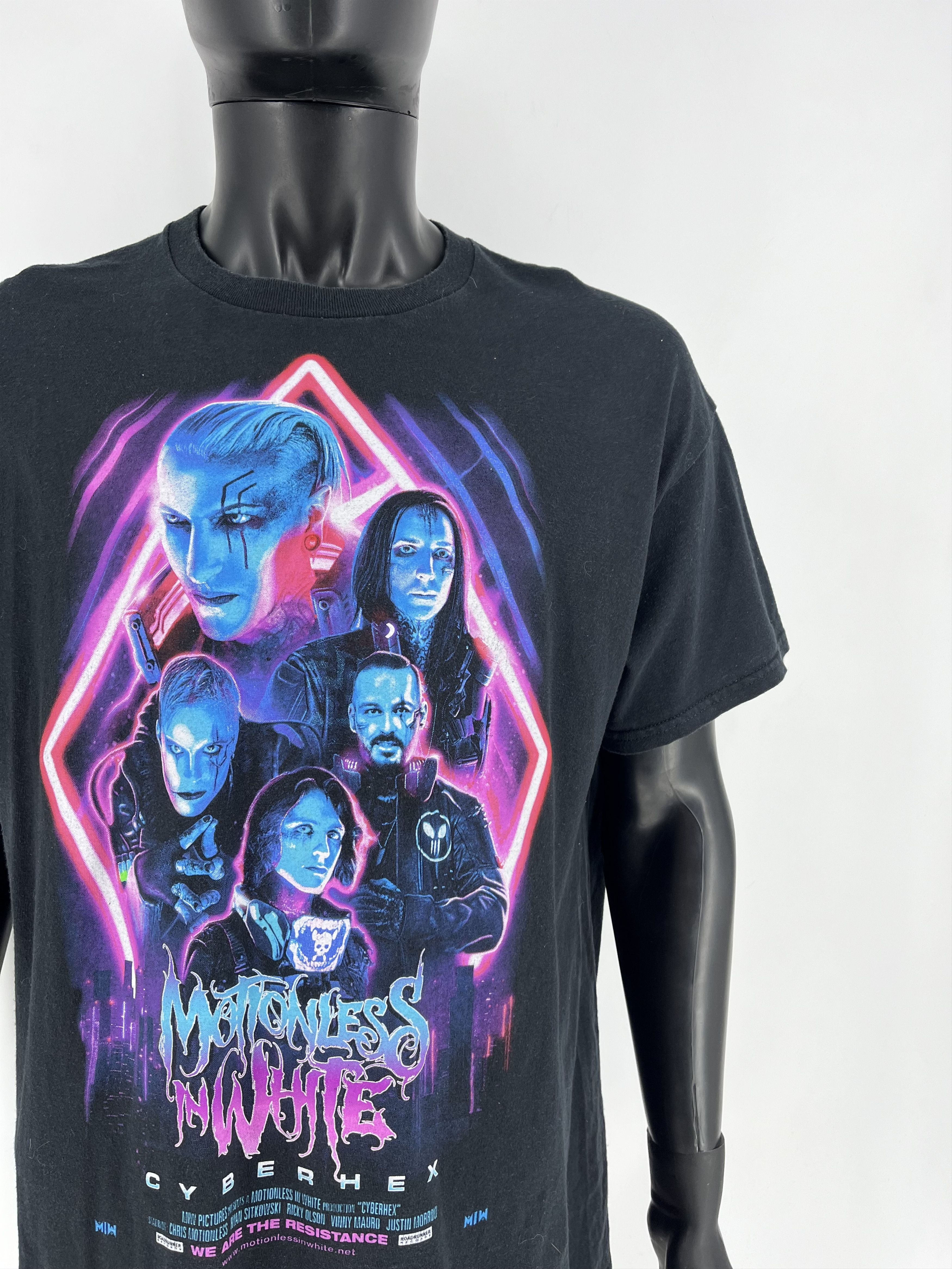 Band Tees × Vintage Vintage Motionless In White Heavy Metal Band Tee Size US XL / EU 56 / 4 - 7 Thumbnail