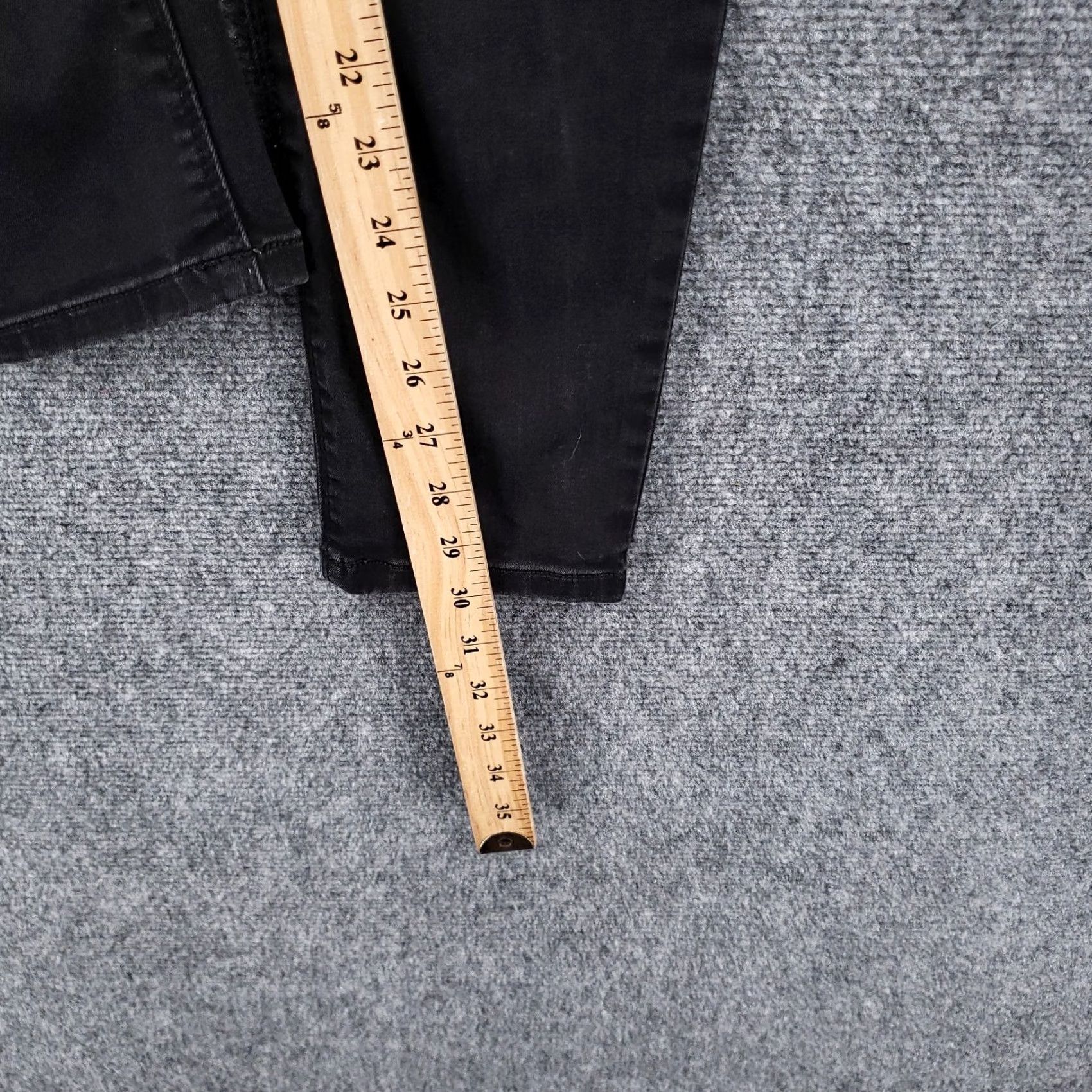 Lee Lee Jeans Womens Black Skinny Mid Rise The Dream Jean Modern Series Size 6 Size 28" / US 6 / IT 42 - 5 Thumbnail