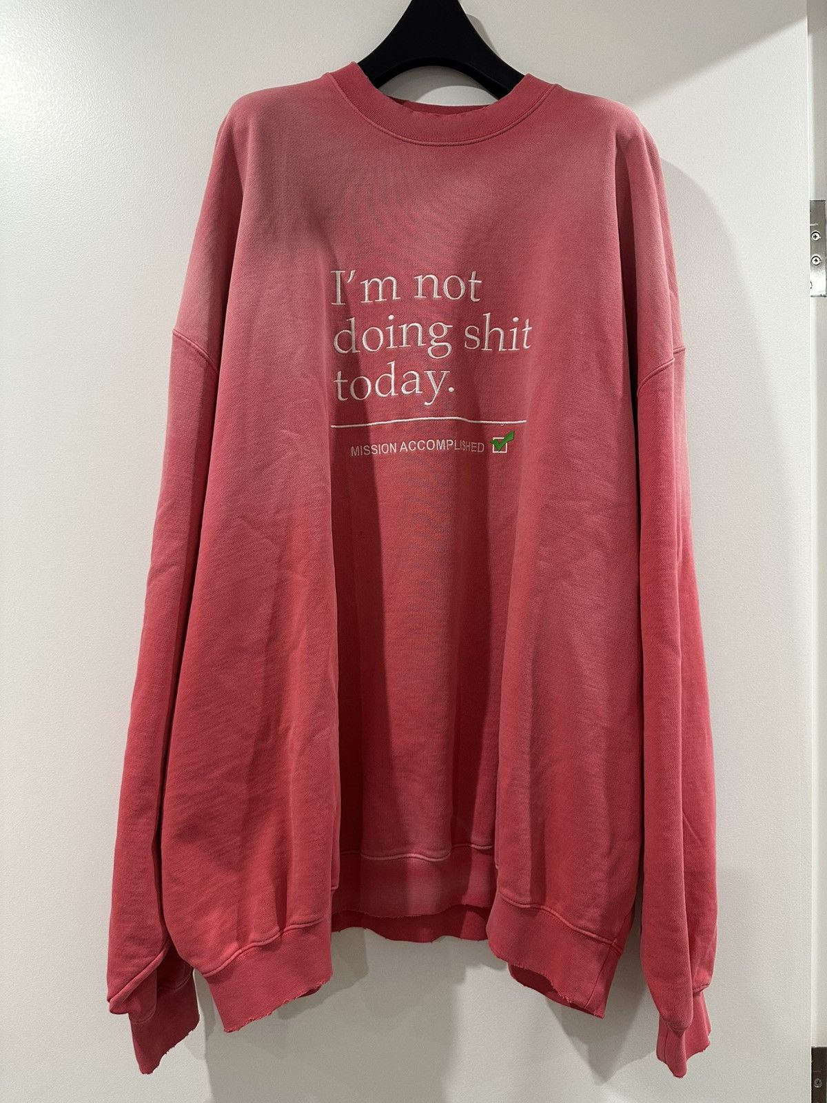 Vetements Not Doing Shit | Grailed