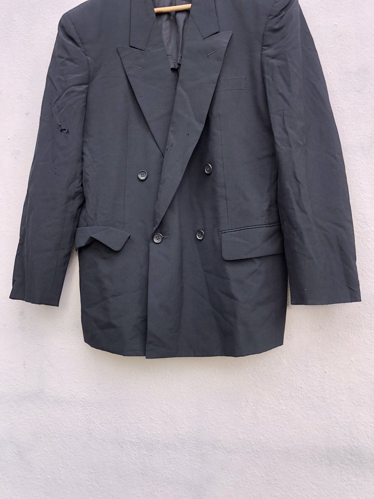 Comme des Garcons Comme des Garçons Distressed Blazer Jacket Size 40R - 5 Thumbnail