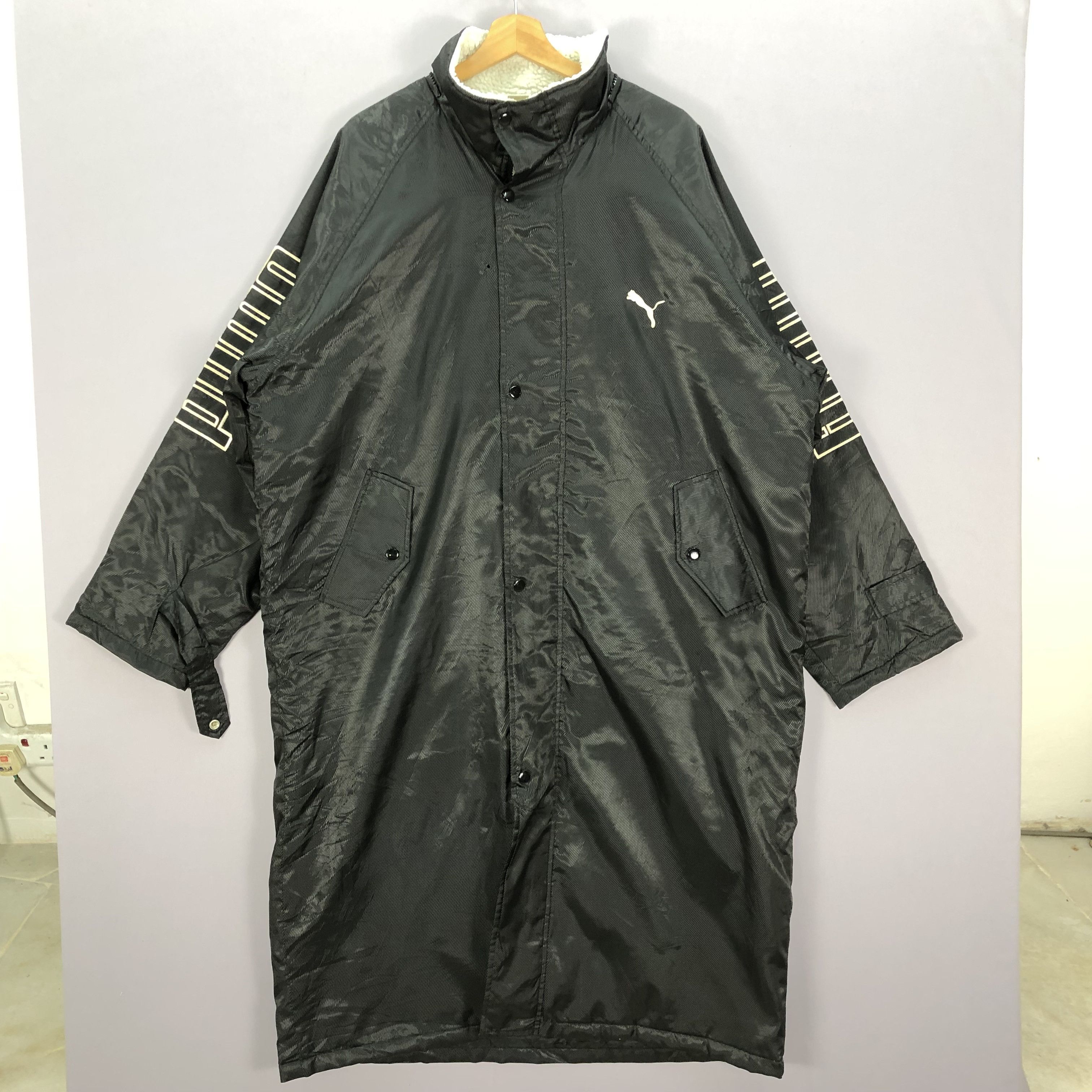 Puma × Vintage Vintage Puma Fleece Coach Jacket Size US L / EU 52-54 / 3 - 2 Thumbnail