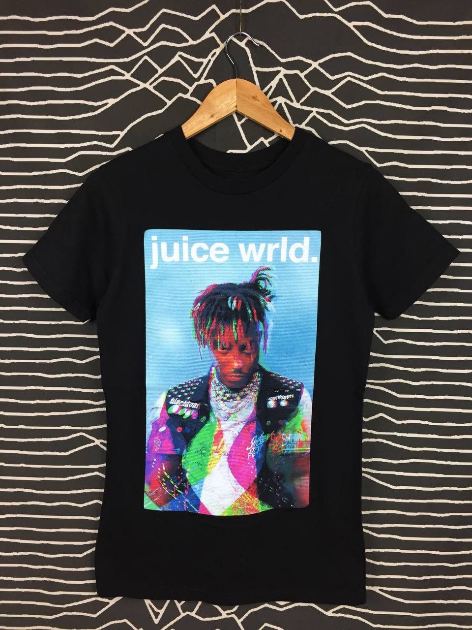 Band Tees × Rap Tees × Vintage Juice Wrld Authentic 999 Holographic Portrait Rap Tee Size US XS / EU 42 / 0 - 2 Thumbnail