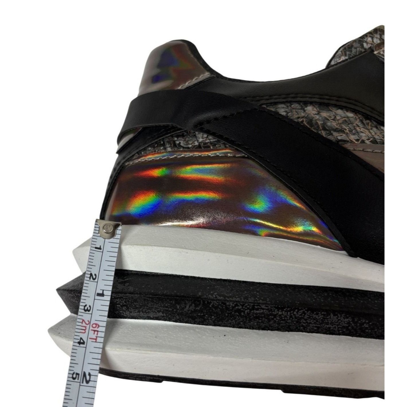 Other UNILADY / Franky-2 / Black / Reflective / Snakeskin/ Sneake Size US 10 / IT 40 - 5 Thumbnail