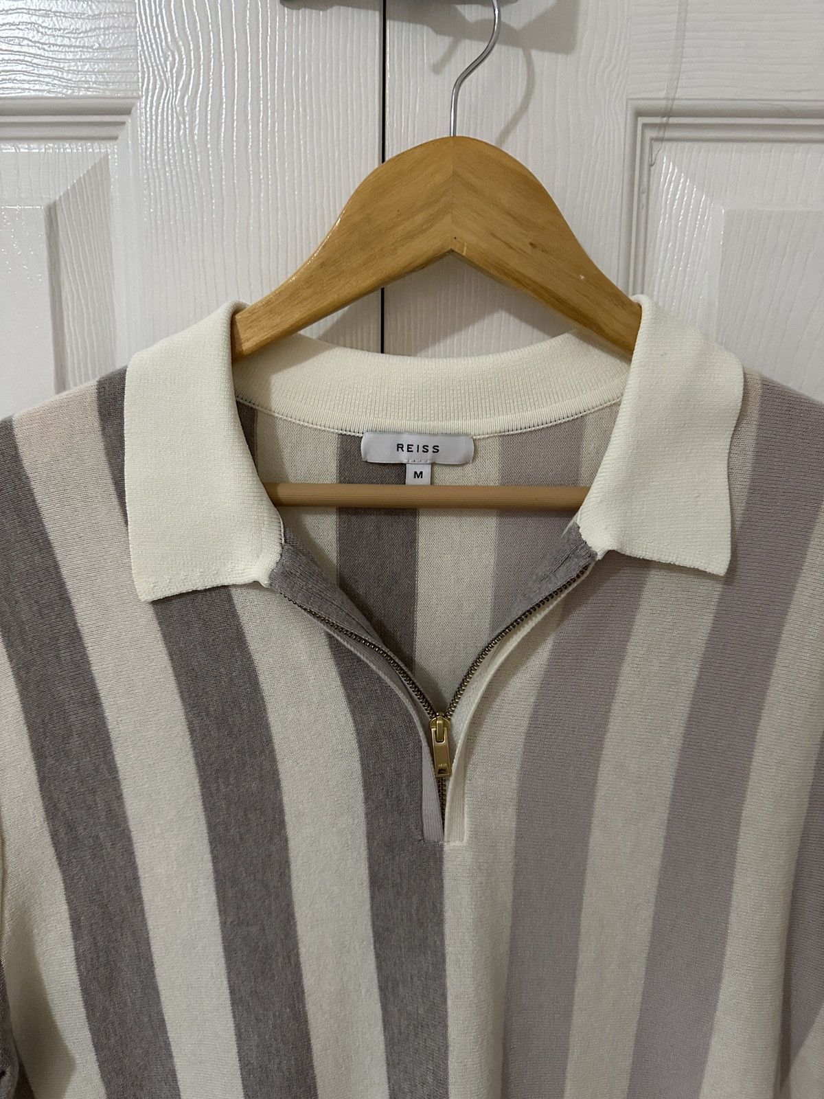 Reiss Reiss zip polo, sz M Size US M / EU 48-50 / 2 - 2 Thumbnail