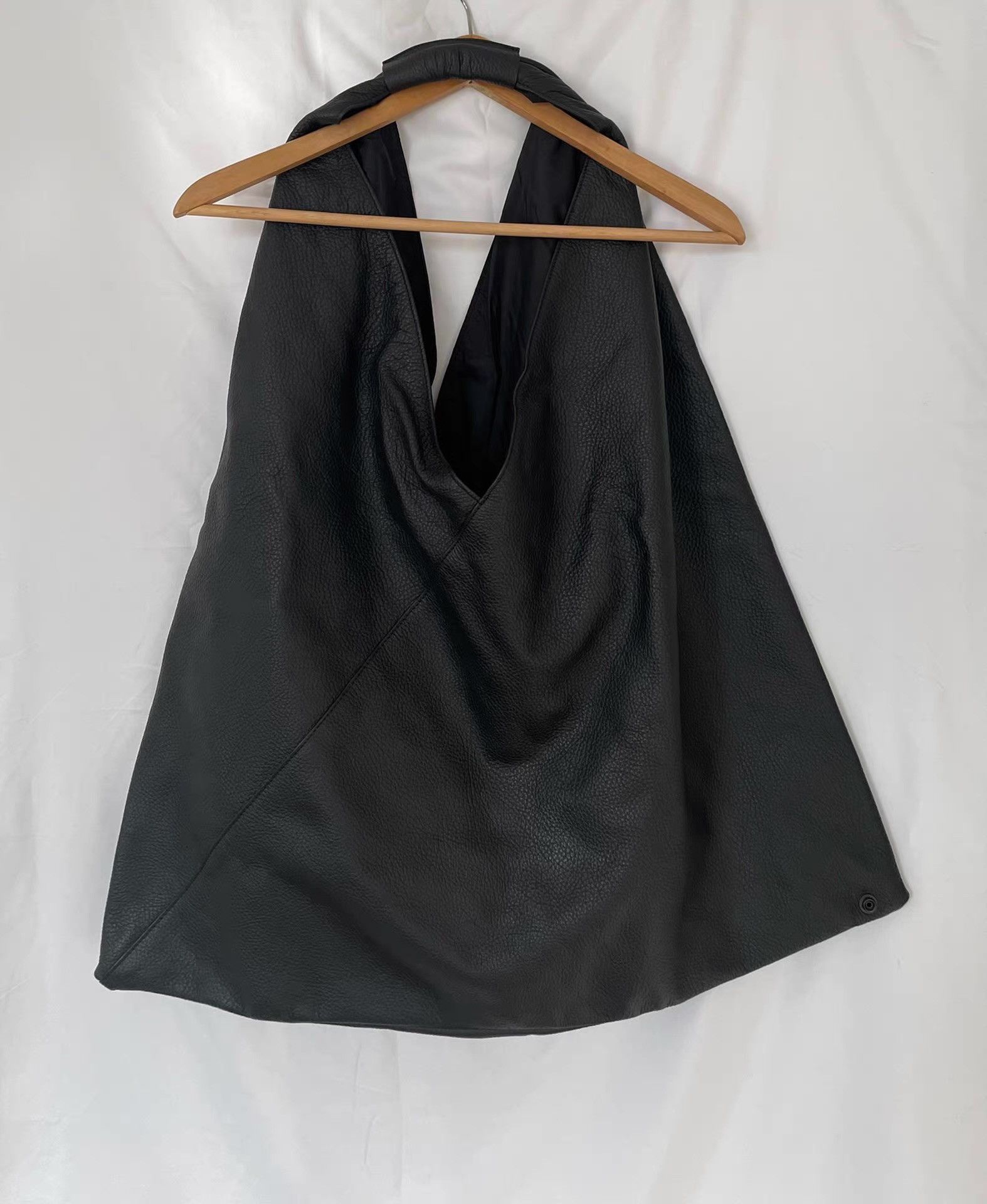 MM6 MM6 Maison Margiela Oversized Cowhide Triangle Bag Ｑ21 Size ONE SIZE - 8 Thumbnail