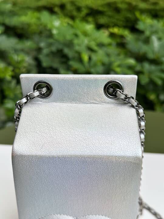 Chanel Lait De Coco Milk Carton Clutch Evening Bag Unicorn Size ONE SIZE - 9 Thumbnail