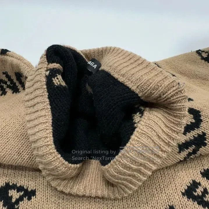 Balenciaga Balenciaga Logo Knit Wool Sweater for Men. Size US M / EU 48-50 / 2 - 3 Thumbnail