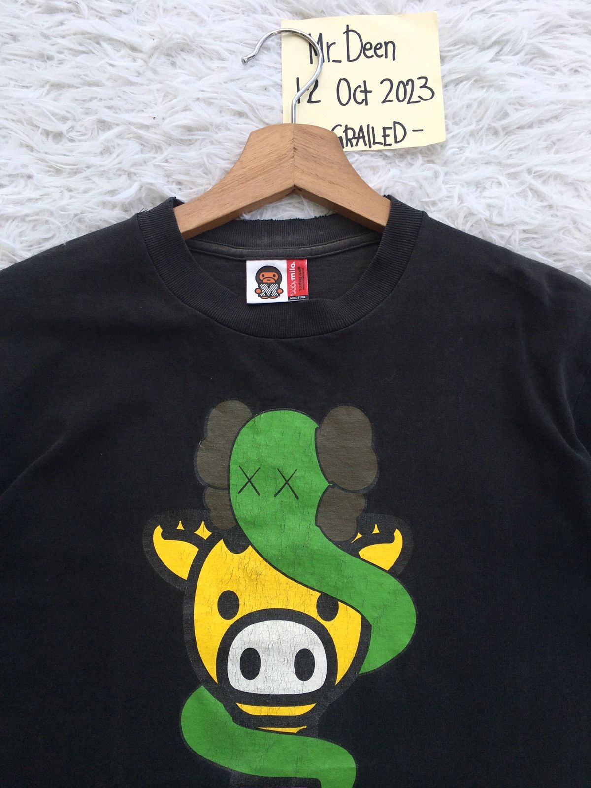 Bape × Kaws Vintage SS2006 Bape x Kaws Baby Milo Giraffe Tee Size US M / EU 48-50 / 2 - 9 Thumbnail