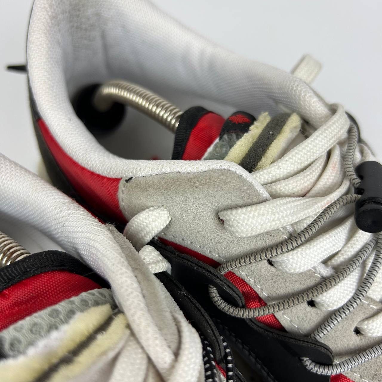 Dsquared2 Dsquared2 Run Ds2 White Suede Blend Sneakers Size US 10 / EU 43 - 6 Thumbnail