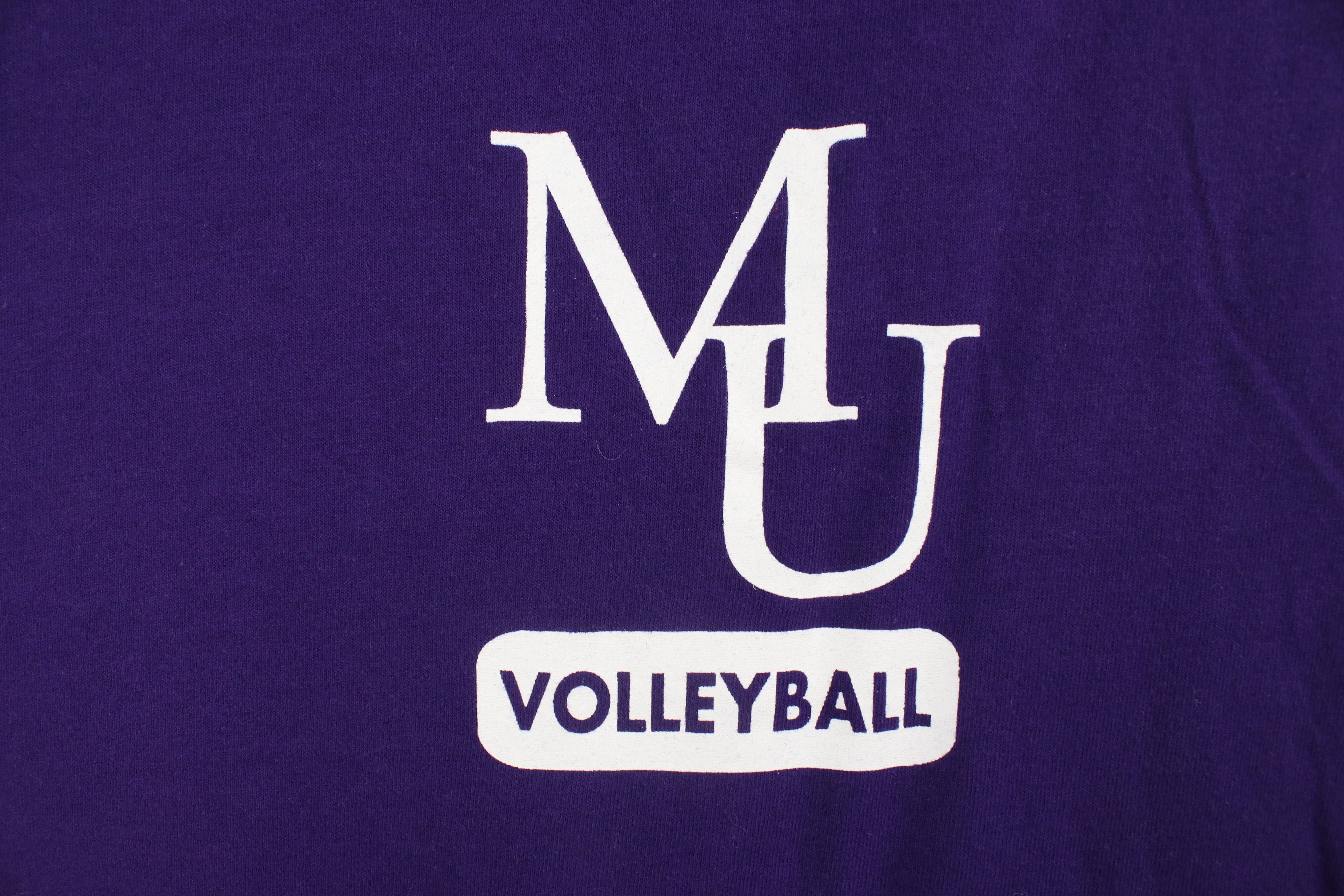 Russell Athletic × Vintage Vintage 90s Russell Athletic University Volleyball T-Shirt Size US XL / EU 56 / 4 - 9 Thumbnail