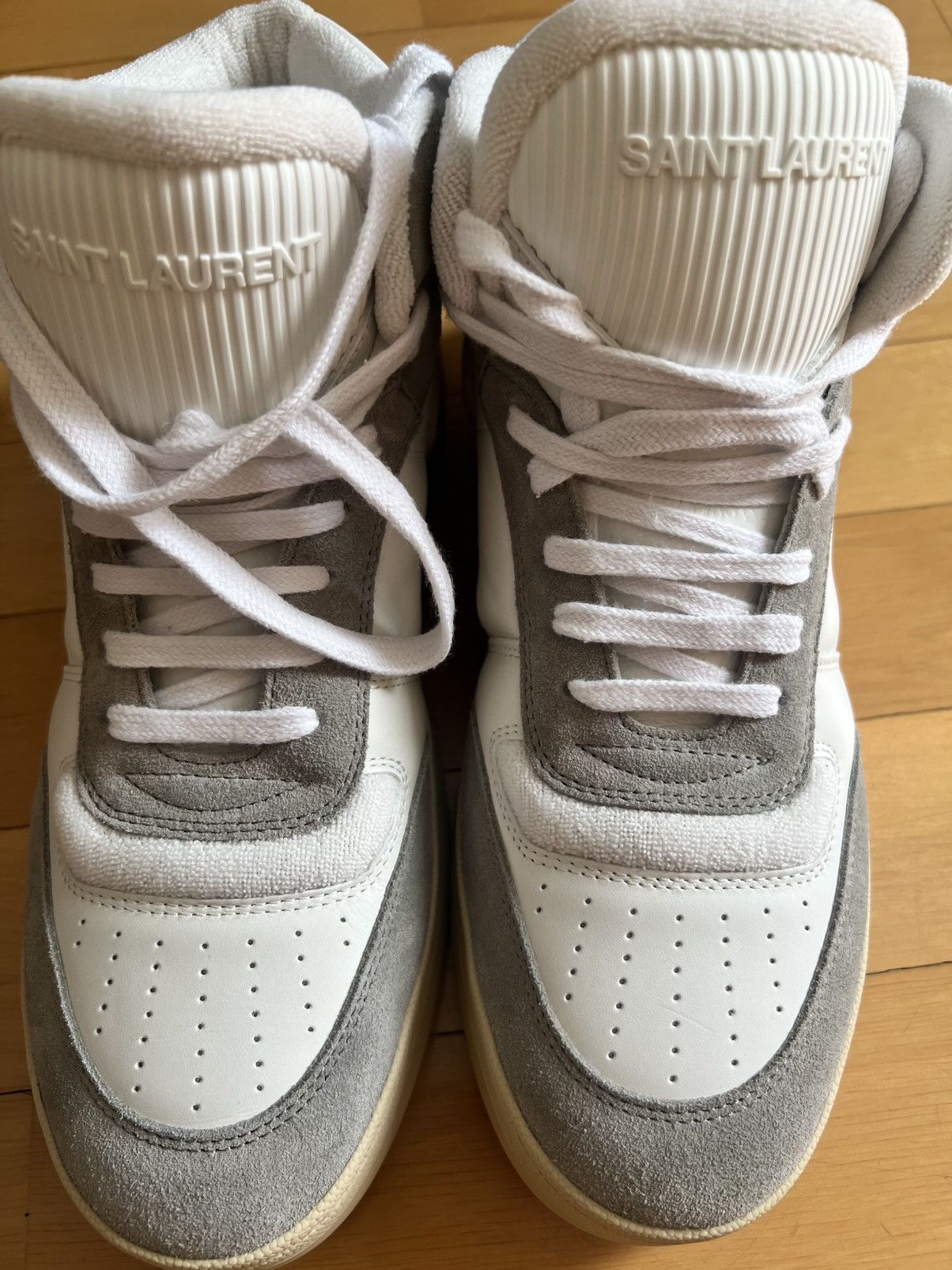 Saint Laurent Paris New Saint Laurent SL80 high top men sneakers IT43/US 10/UK 9 Size US 10 / EU 43 - 5 Thumbnail