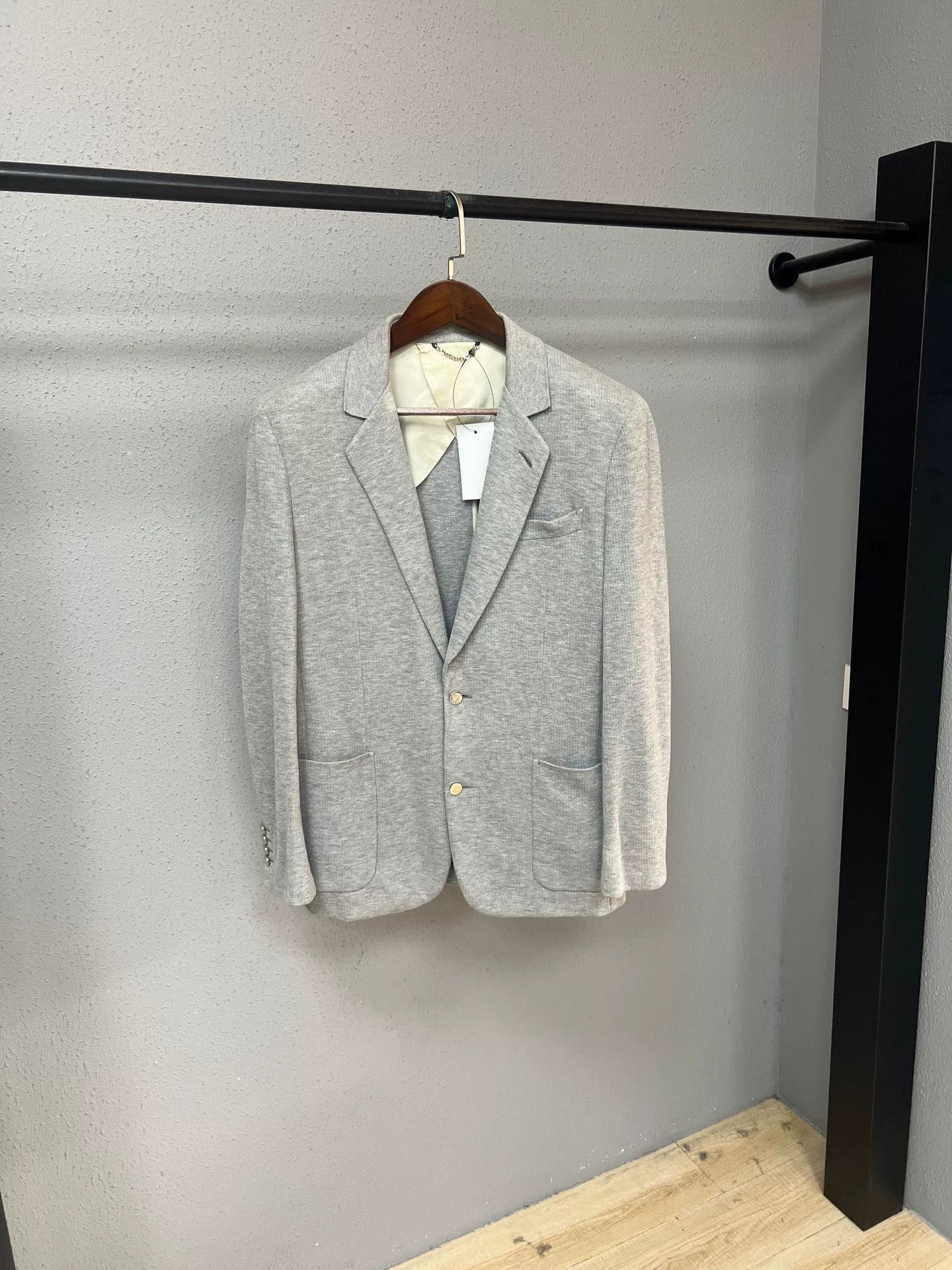 Louis Vuitton gray blazer jacket size 52 Size US L / EU 52-54 / 3 - 1 Thumbnail