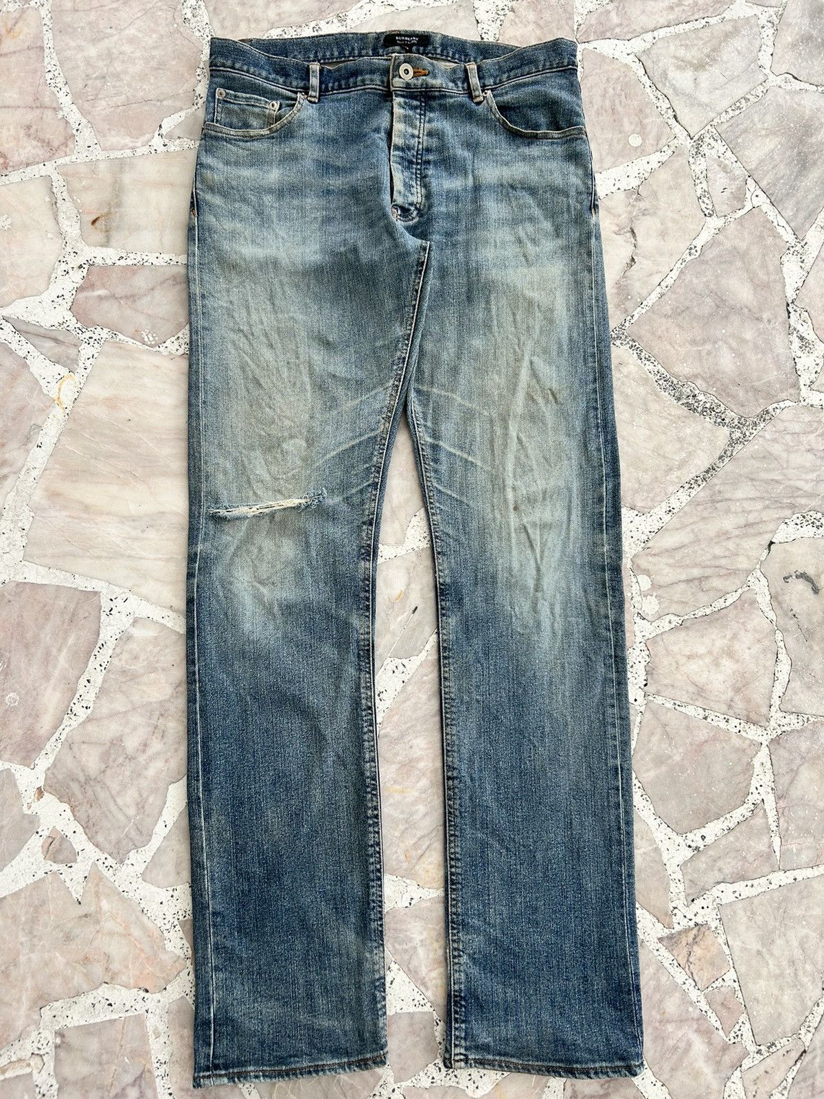 Burberry Burberry Denim Distress Casual Jeans Size US 30 / EU 46 - 1 Thumbnail