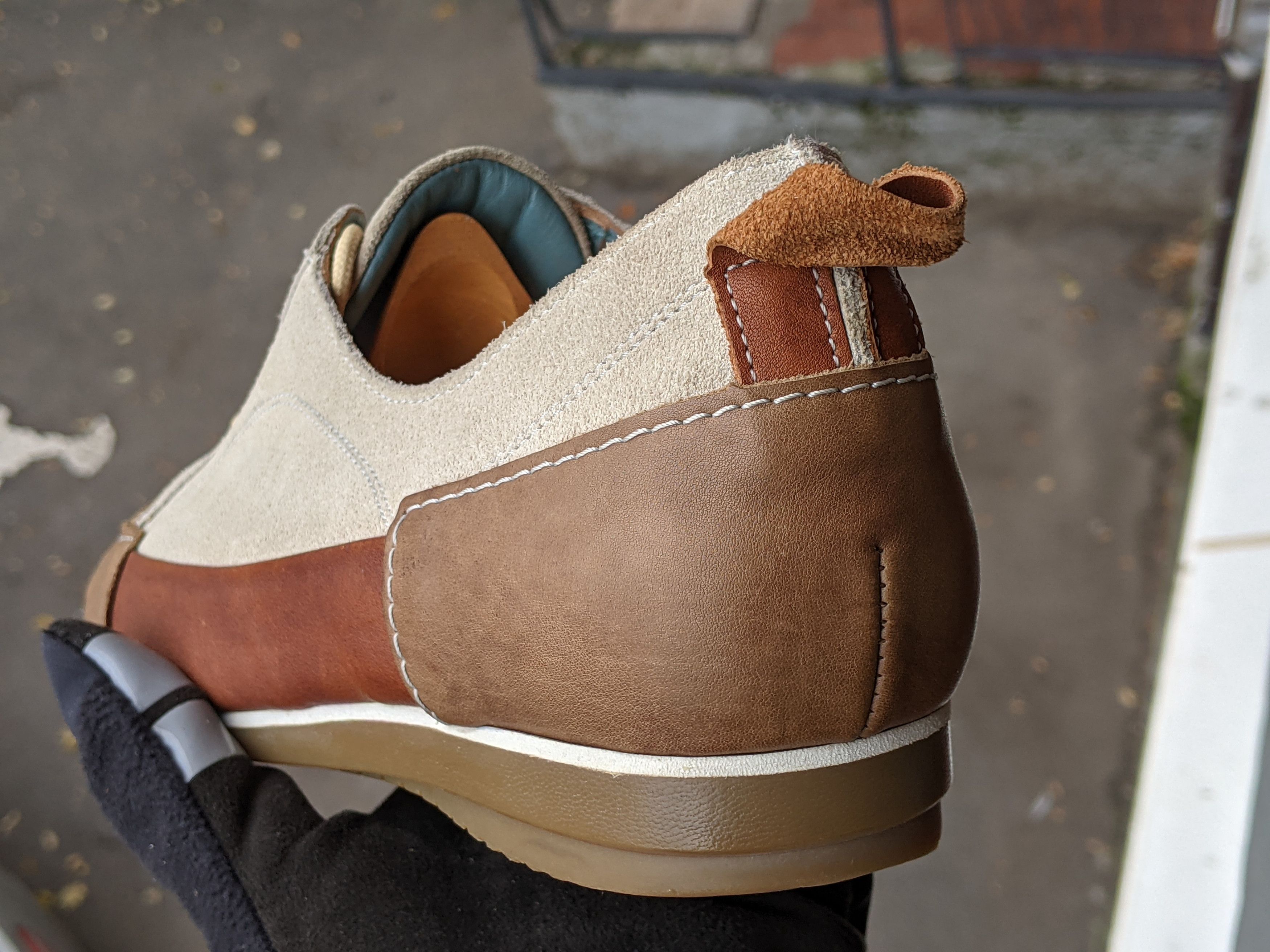 Japanese Brand Think! Leather Casual Sneakers Shoes Prada Dior Puma Size US 9 / EU 42 - 16 Thumbnail