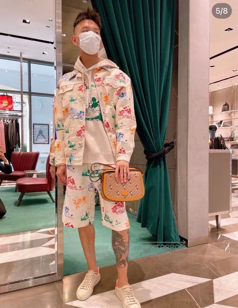 Gucci Gucci Graffiti denim jacket Size US XXS / EU 40 - 7 Thumbnail