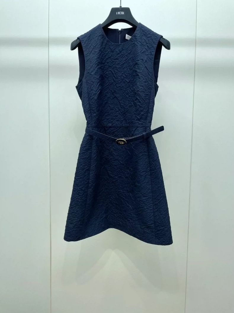 Dior Dior Sleeveless dress with belt 2504-Nextarrow Size XXS / US 00 / IT 34 - 1 Thumbnail