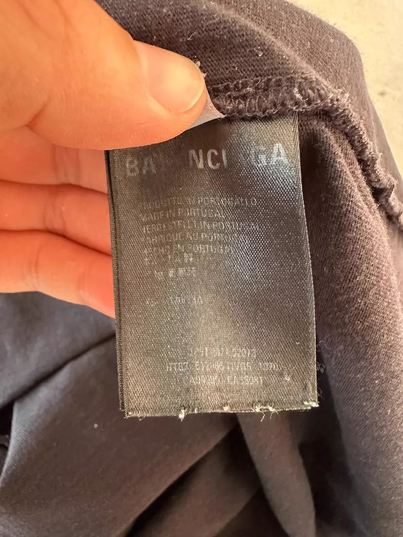 Balenciaga Balenciaga Back Big Logo Short Sleeve Size US XS / EU 42 / 0 - 4 Thumbnail