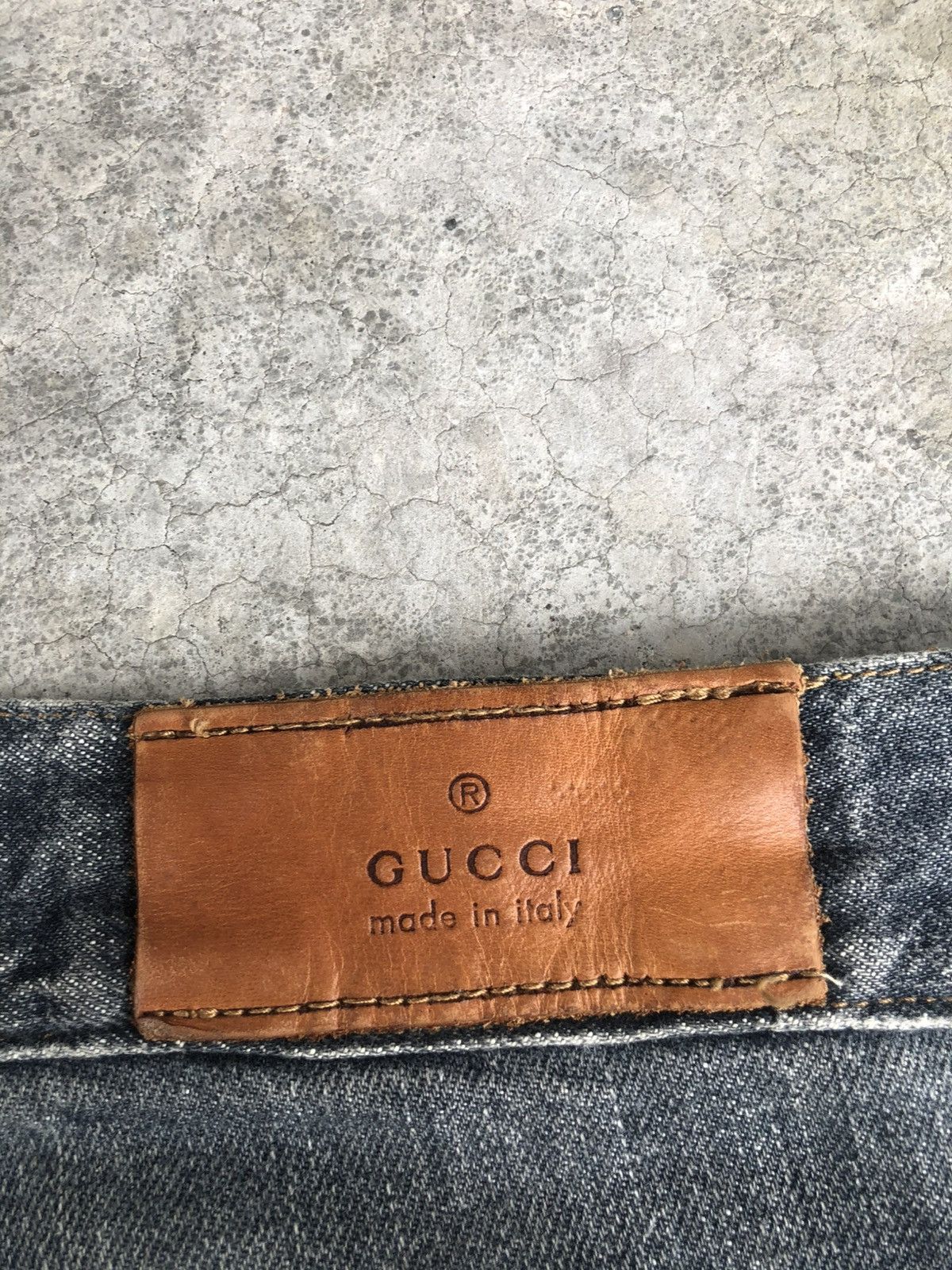 Tom Ford Gucci Distressed Denim Size US 33 - 19 Thumbnail