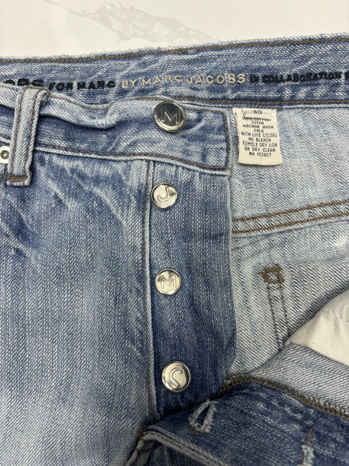 Jacobs By Marc Jacobs × Marc Jacobs × Marc by Marc Jacobs Jacobs By Marc Jacobs Distressed Denim Jeans Size US 31 - 9 Thumbnail