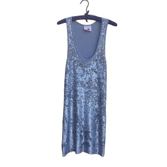 Other Y2K Romeo & Juliet Couture Mini Sequined Tank Dress Sz M Hol Size M / US 6-8 / IT 42-44 - 1 Thumbnail