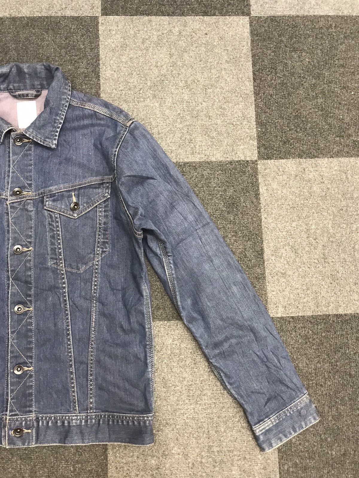 Japanese Brand BACK NUMBER Slim Fit Trucker Size US M / EU 48-50 / 2 - 2 Thumbnail
