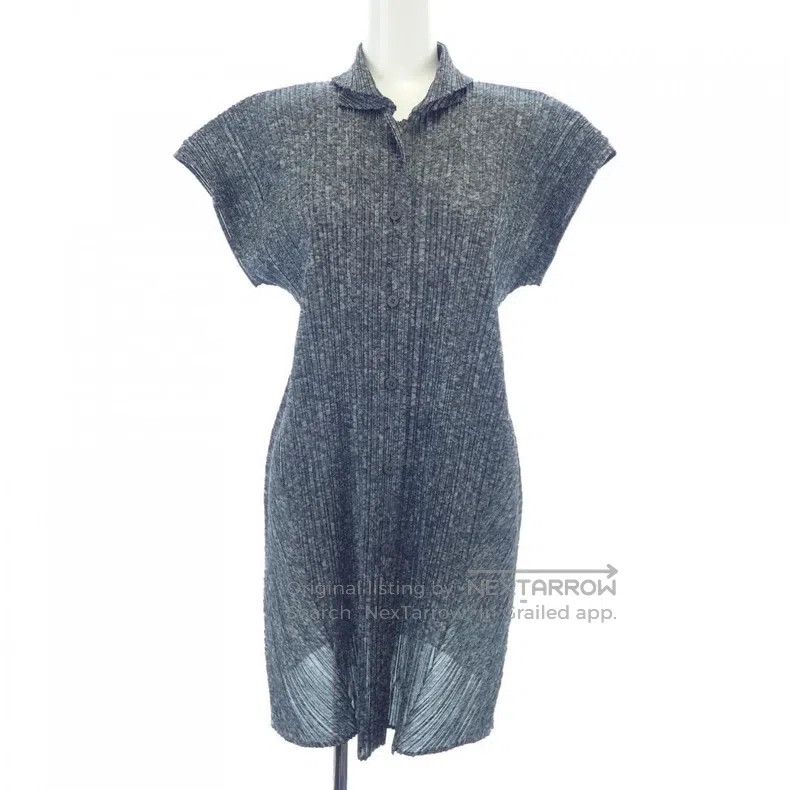 Issey Miyake Issey Miyake Snowflake Dot Long Shirt Size L / US 10 / IT 46 - 1 Thumbnail