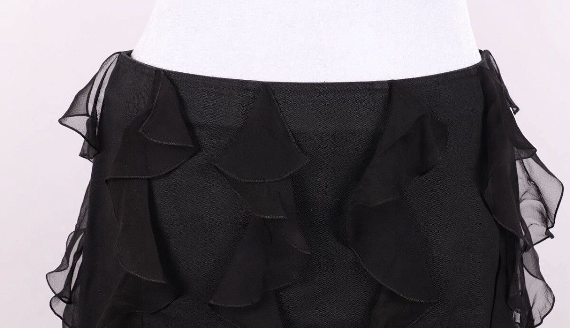 Dior Christian Dior Galliano FW 2002 Runway Silk Skirt Size 27" / US 4 / IT 40 - 3 Thumbnail
