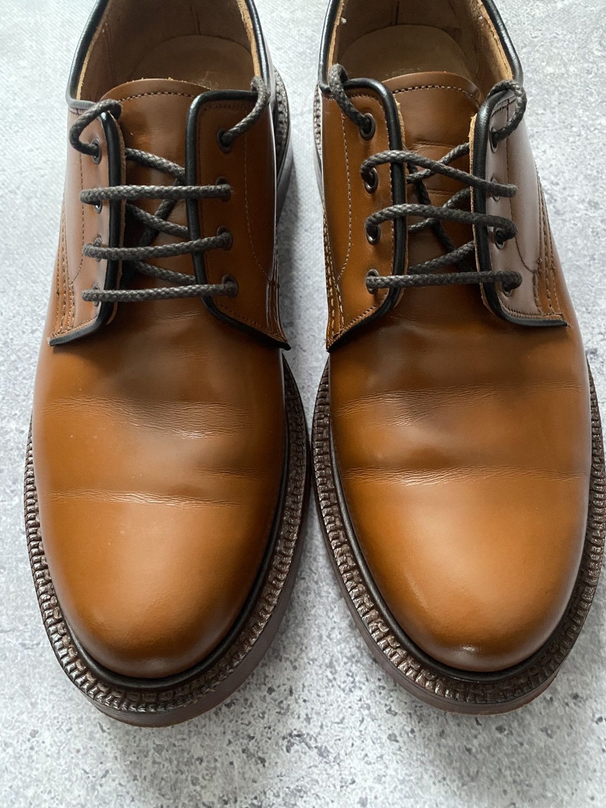 Church's Church's Custom Grade Derby Shoes Leather Anglesey England Size US 8 / EU 41 - 7 Thumbnail