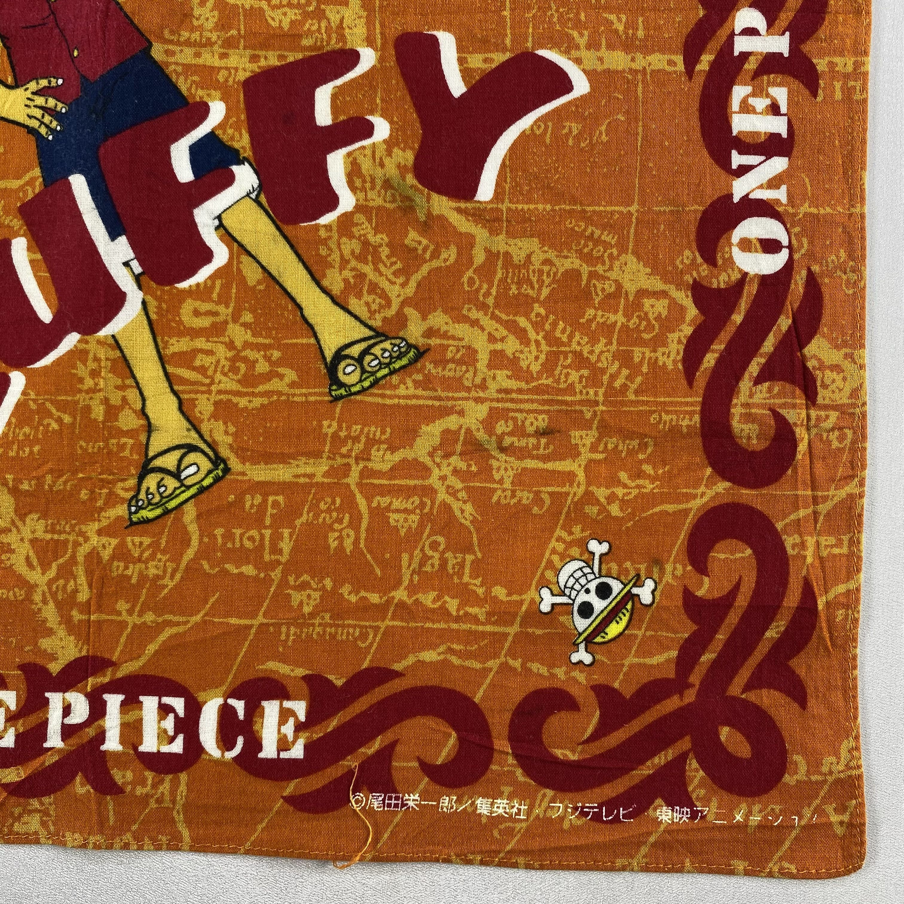 One Piece × Vintage One Piece Bandana/ Handkerchief / Neckerchief Size ONE SIZE - 3 Thumbnail