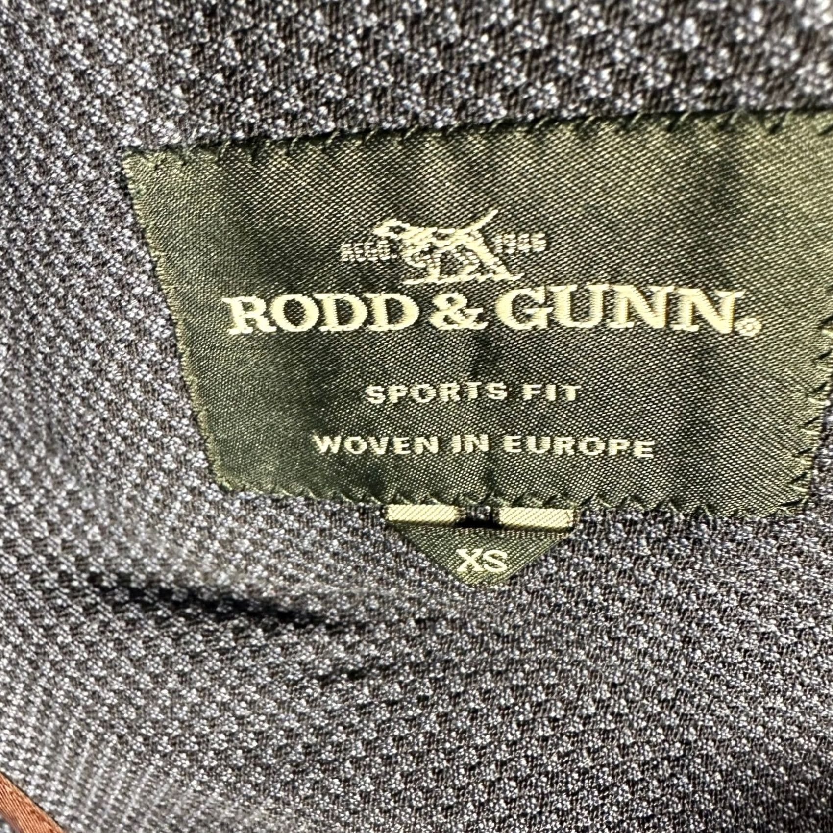 Rodd & Gunn Rodd & Gunn Ellesmere Jacket Blazer XS Mens Dusk Blue Wool Blend Notch Lapel Two-Button Front Sport Coat Regular Fit Size 34R - 6 Thumbnail