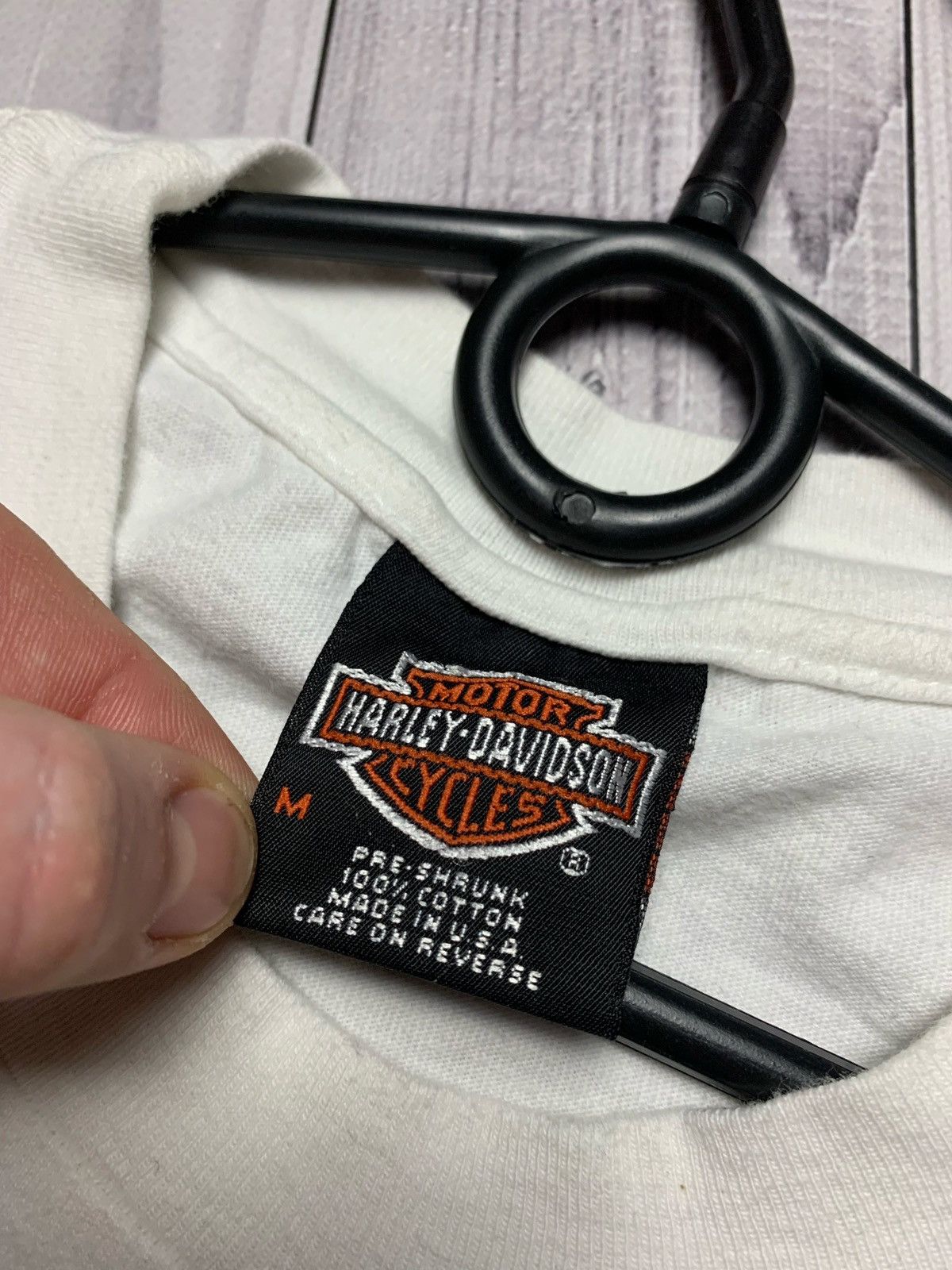 Band Tees × Harley Davidson × Vintage Harry Davidson vintage 1997 T-shirt Size M Size US M / EU 48-50 / 2 - 6 Thumbnail