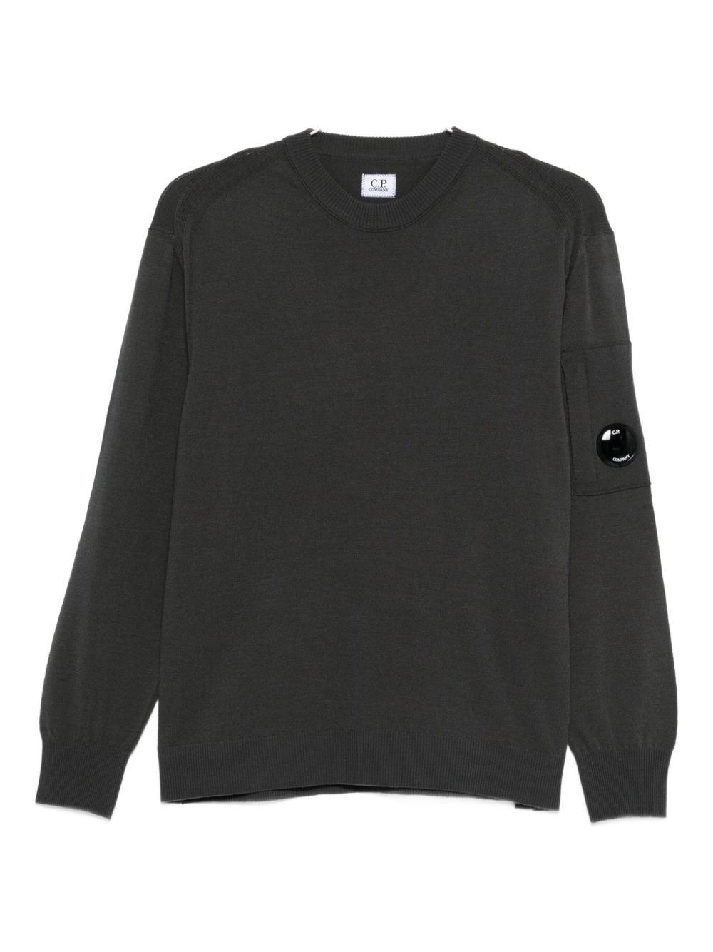 C.P. Company LOGO WOOL CREWNECK SWEATER Size US XXL / EU 58 / 5 - 1 Thumbnail