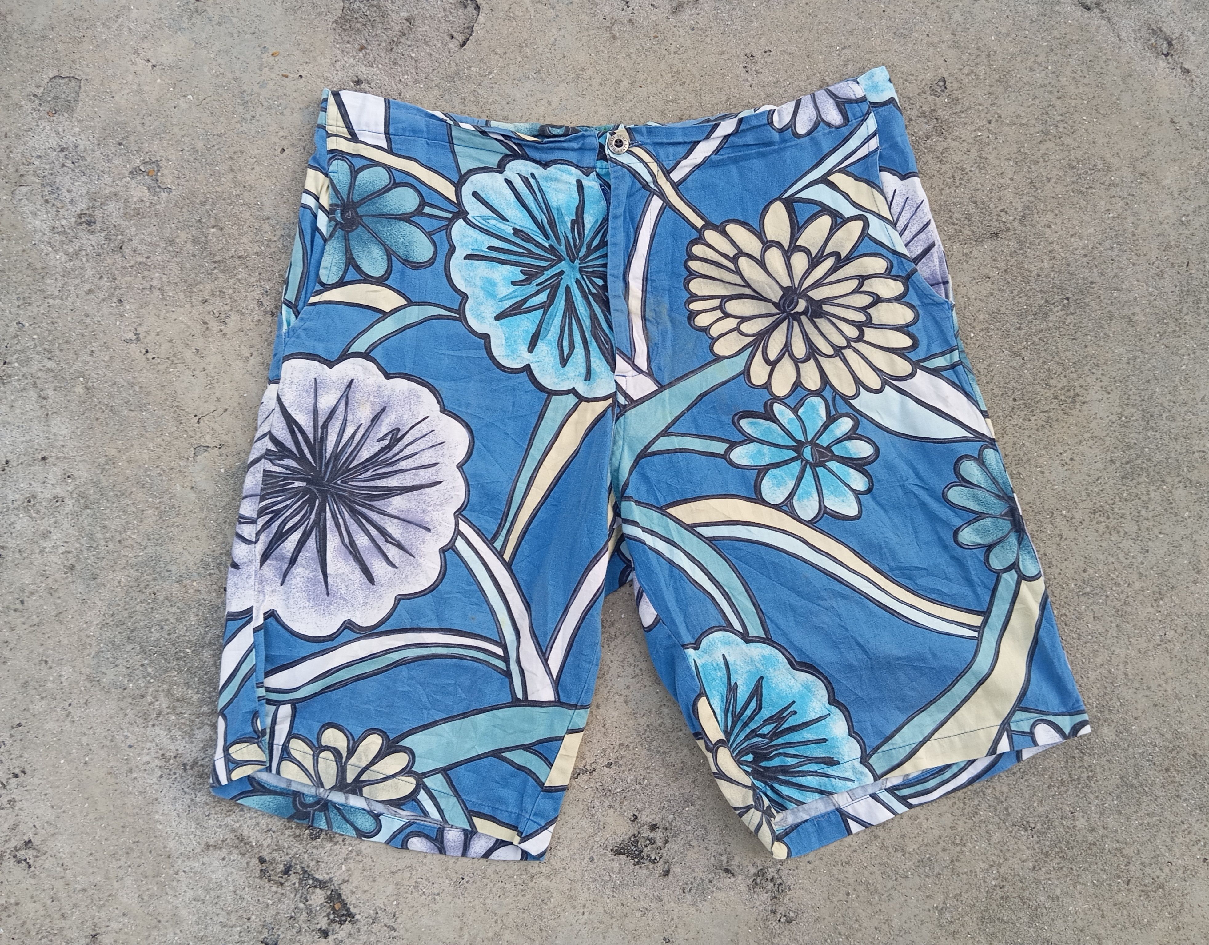 Jams World VTG Original JAMS World 🏄 Hawaii Surf Line Shorts 🌺🌴 Size US 34 / EU 50 - 2 Thumbnail