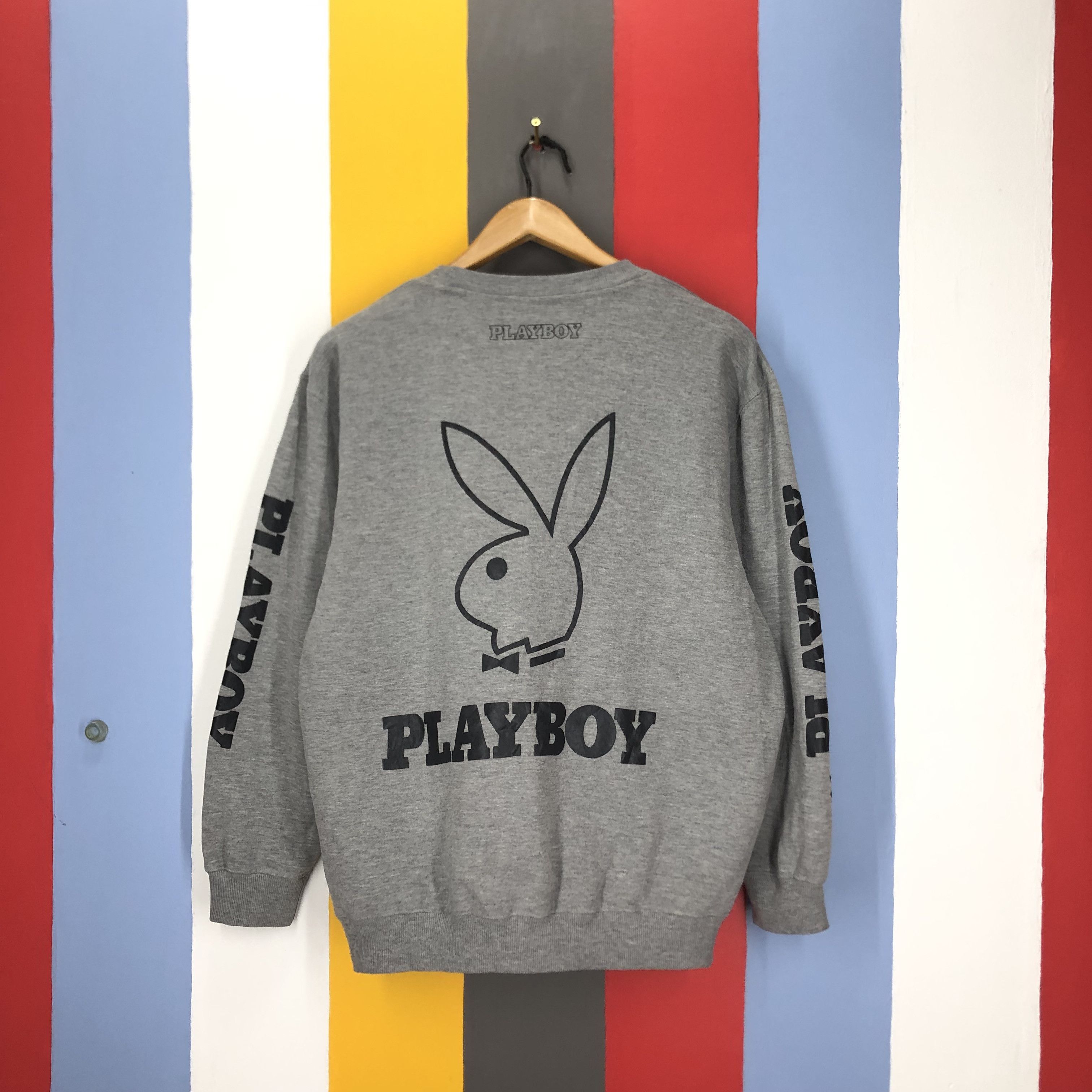 Playboy Vintage PLAYBOY Crew Neck Sweatshirt #1641/03 Size US L / EU 52-54 / 3 - 1 Thumbnail