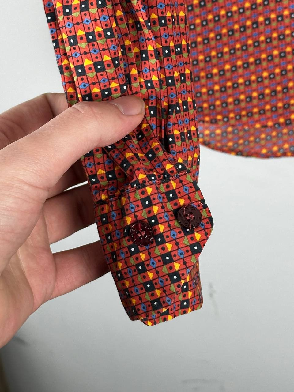 Etro Etro Luxury Cotton Printed Shirt Made In Italy Size US M / EU 48-50 / 2 - 6 Thumbnail