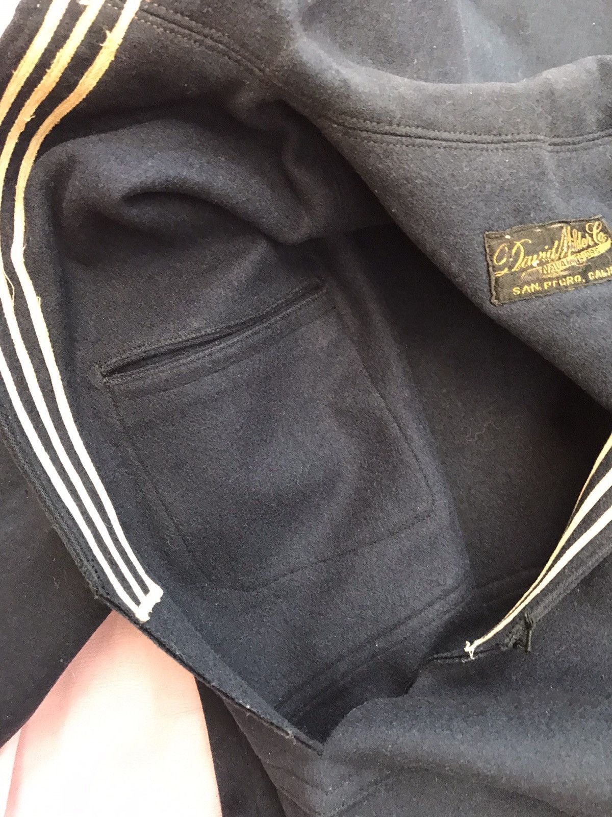 Other ANTIQUE PURE WOOL US NAVY SERVICE SMOCK Size US M / EU 48-50 / 2 - 11 Thumbnail