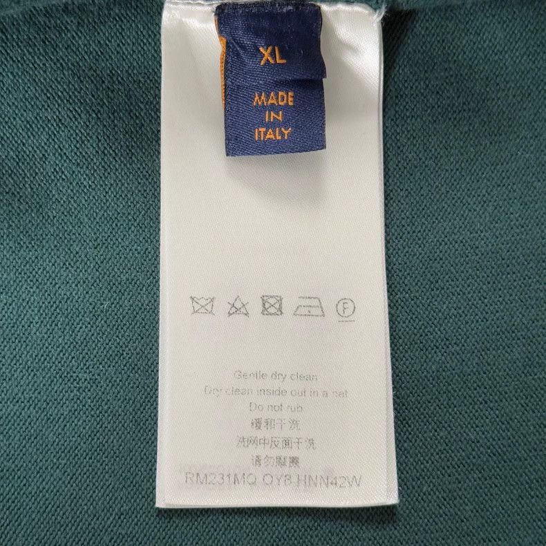 Louis Vuitton Louis Vuitton Green Pin Short Sleeve 2503-Nextarrow Size US XL / EU 56 / 4 - 6 Thumbnail