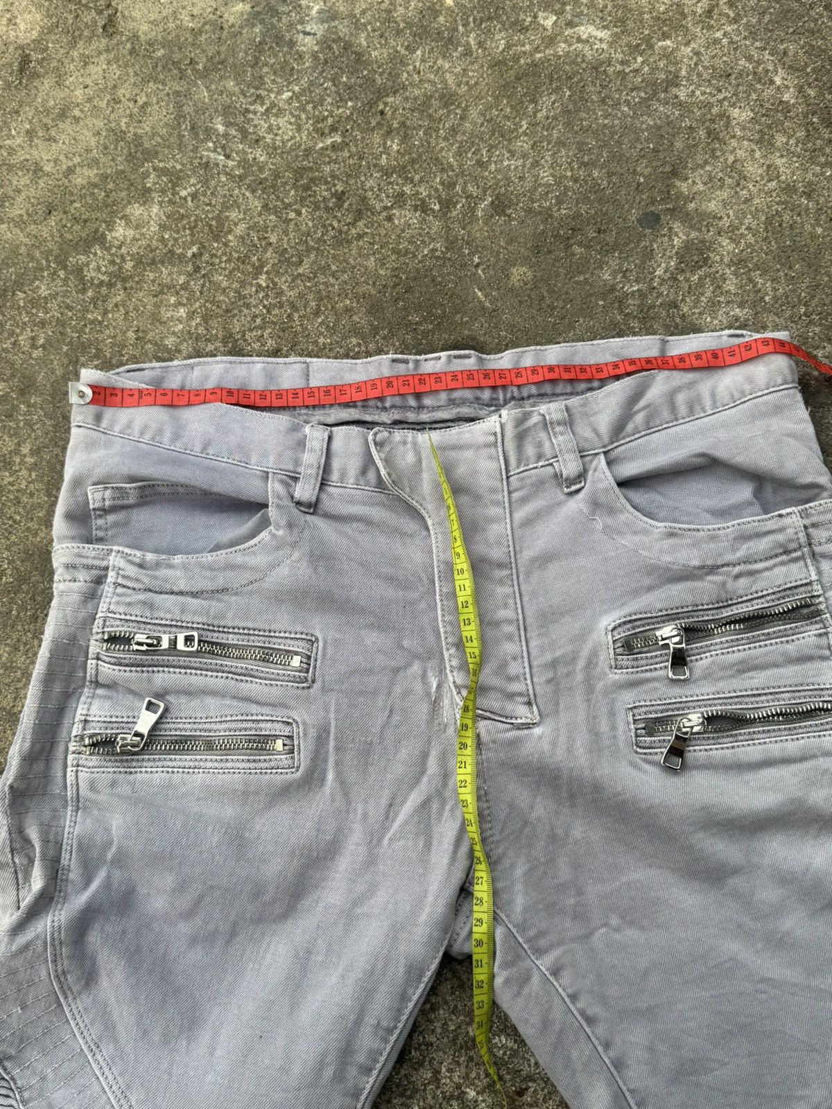 Balmain Balmain Bikers Decarnin Era Jeans Size US 30 / EU 46 - 12 Thumbnail